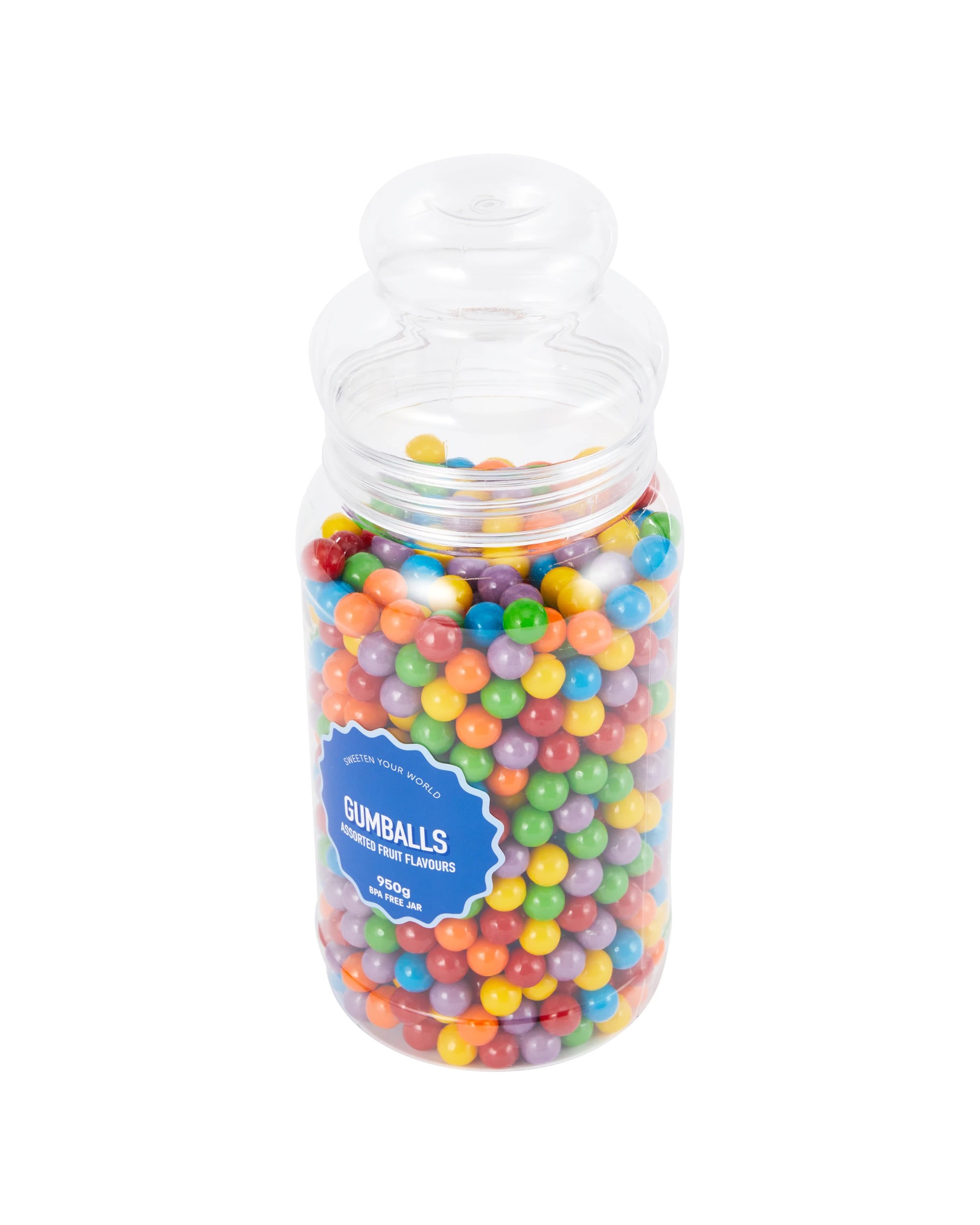 2 Assorted Fruit Flavours Gumballs 950g, 2 of 5