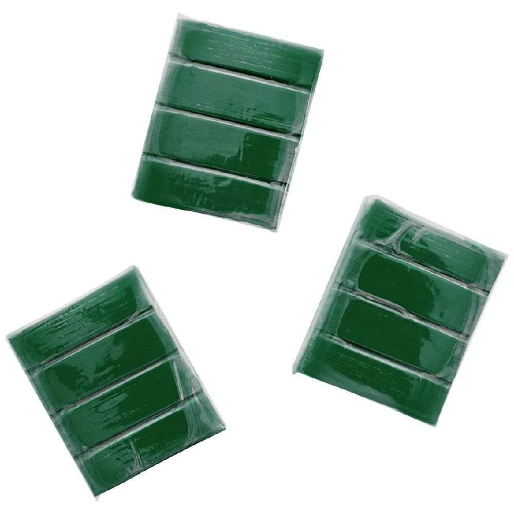 3 Born Oven Bake Polymer Clay Emerald Green 3 Pack, 3 of 4