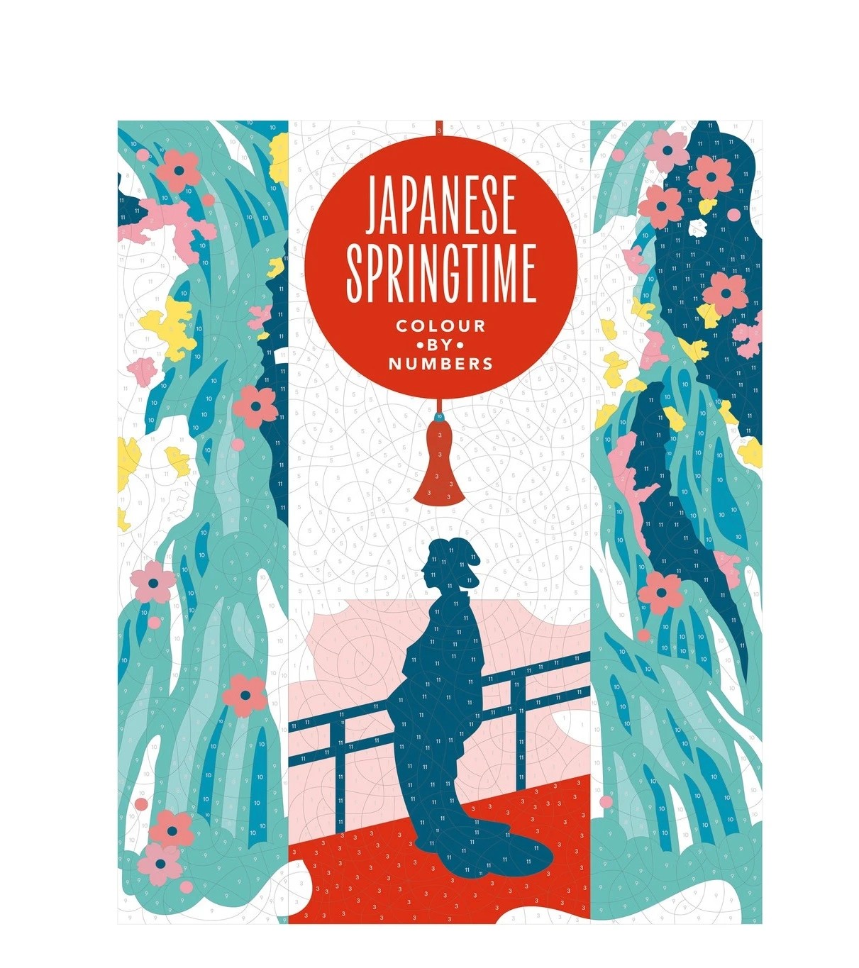 1 Japanese Springtime: Colour-by-Numbers - Book, 1 of 7