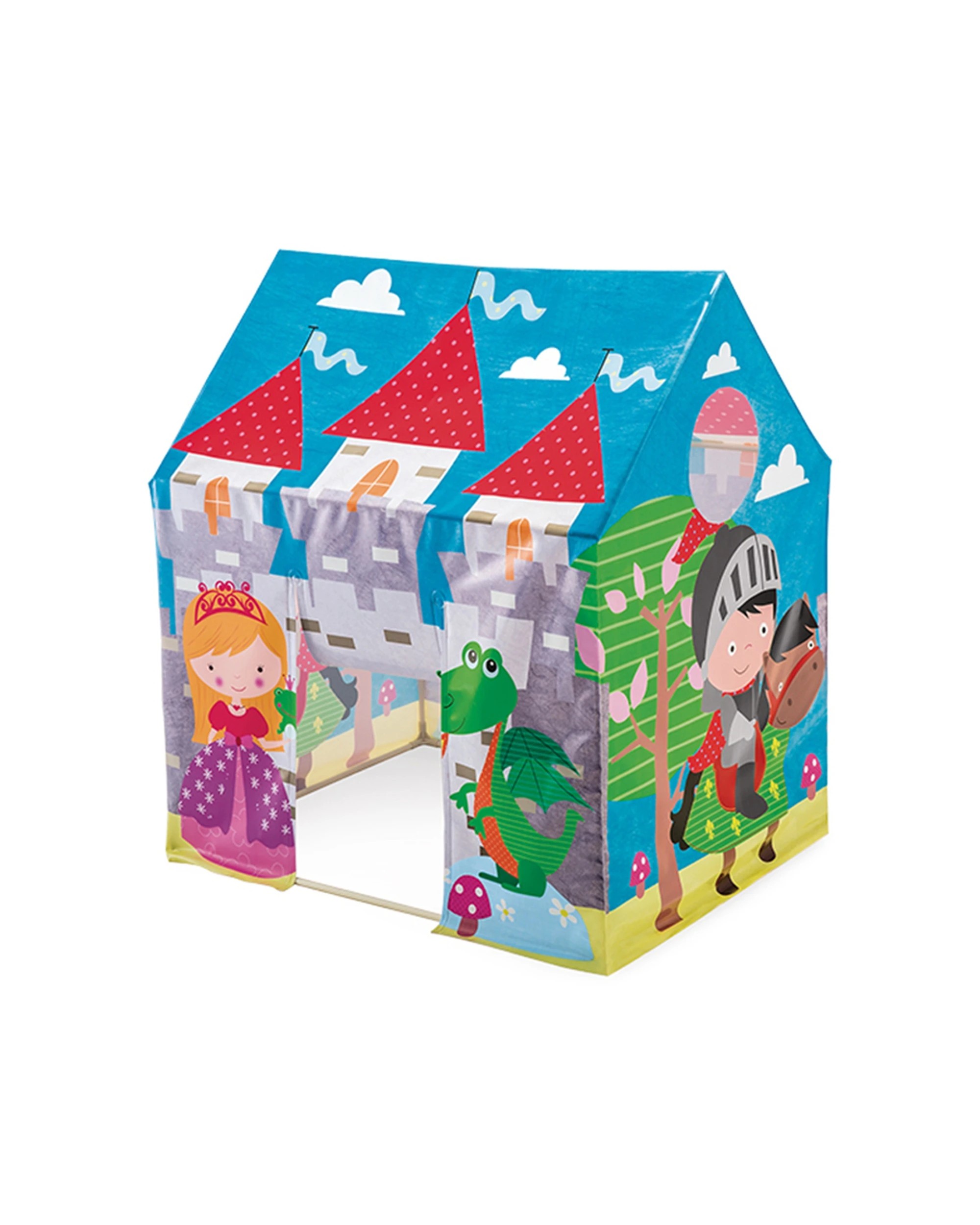 1 Intex Royal Castle Kids/Childrens Vinyl Play Tent - Multi, 1 of 4