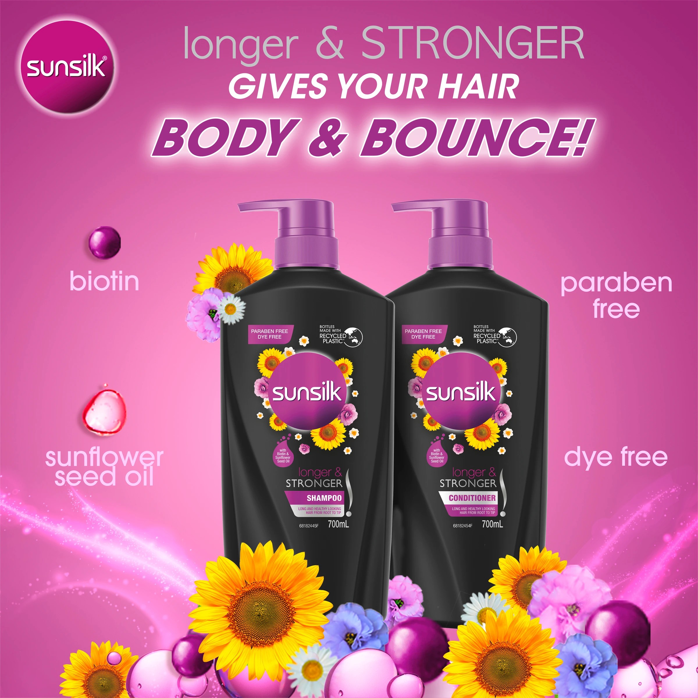 10 Sunsilk Co-Creations Longer & Stronger Conditioner 700ml, 10 of 10