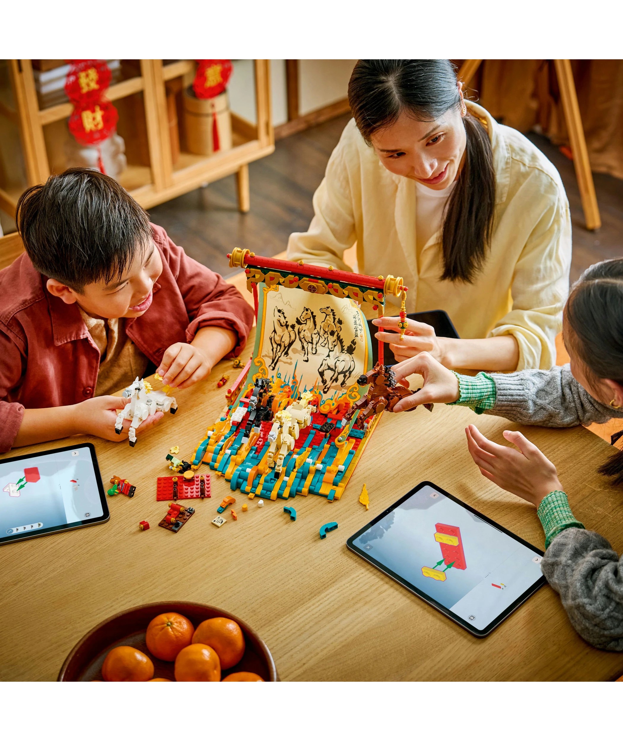 8 LEGO Spring Festival Galloping Horses Canvas 80119, 8 of 10