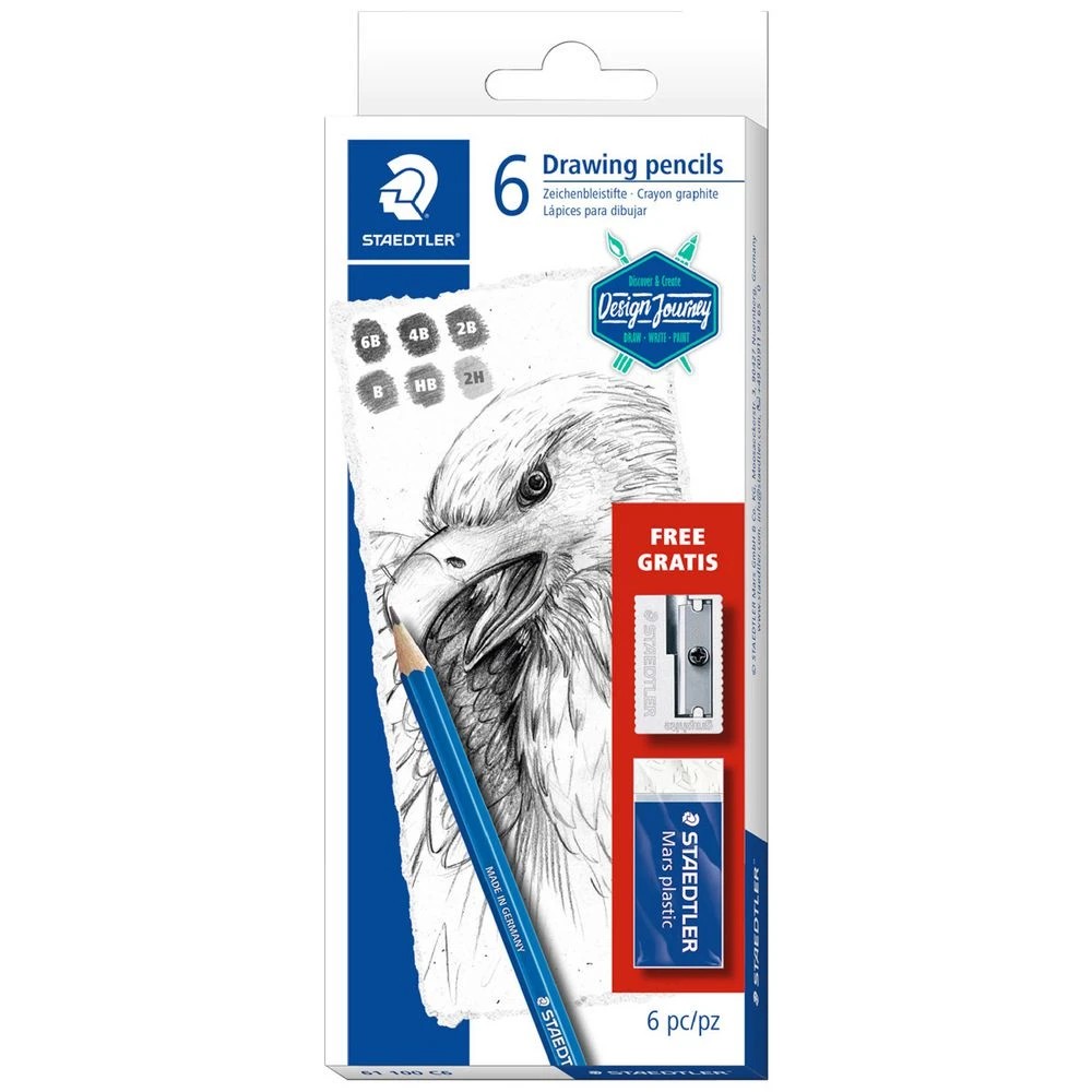 1 Staedtler Lumograph Sketching Set, 1 of 2