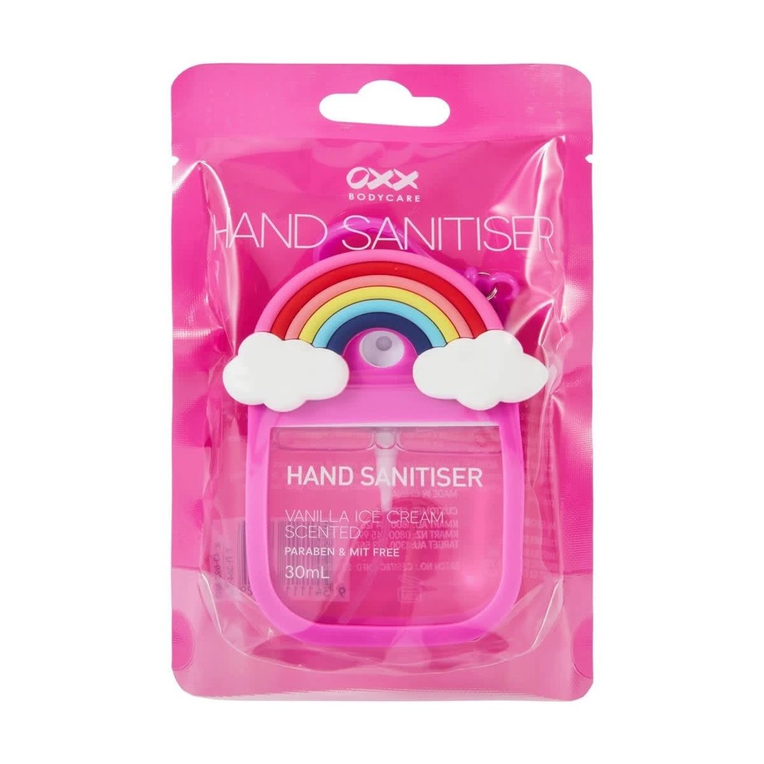 1 OXX Bodycare Hand Sanitiser 30ml - Vanilla Ice Cream Scented, 1 of 6