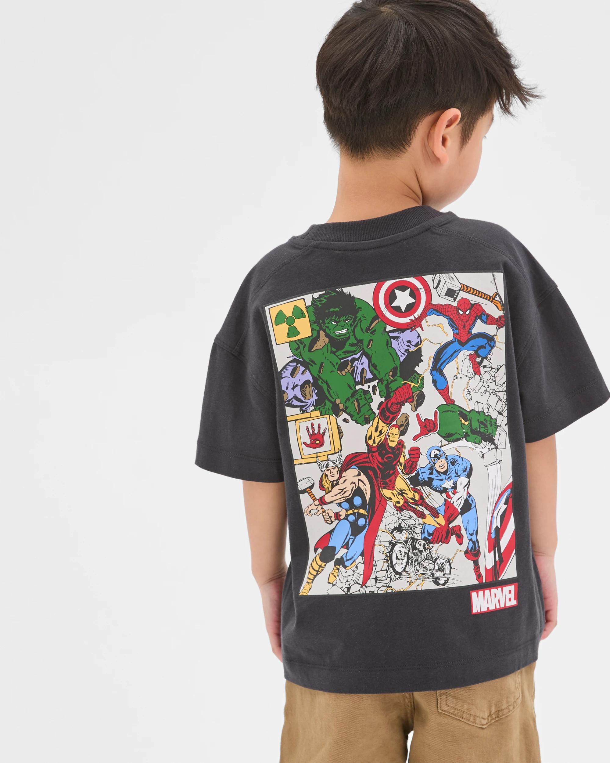 4 Disney Marvel Australian Cotton Short Sleeve T-Shirt PHANTOM, 4 of 7