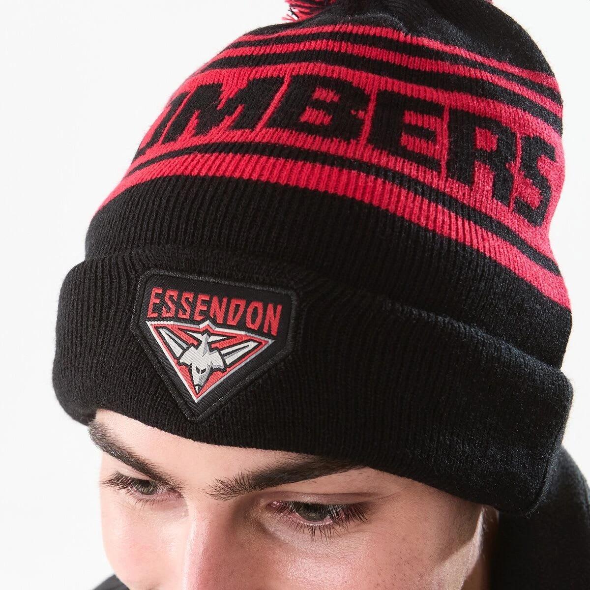 5 Official AFL Adult Beanie Essendon, 5 of 5