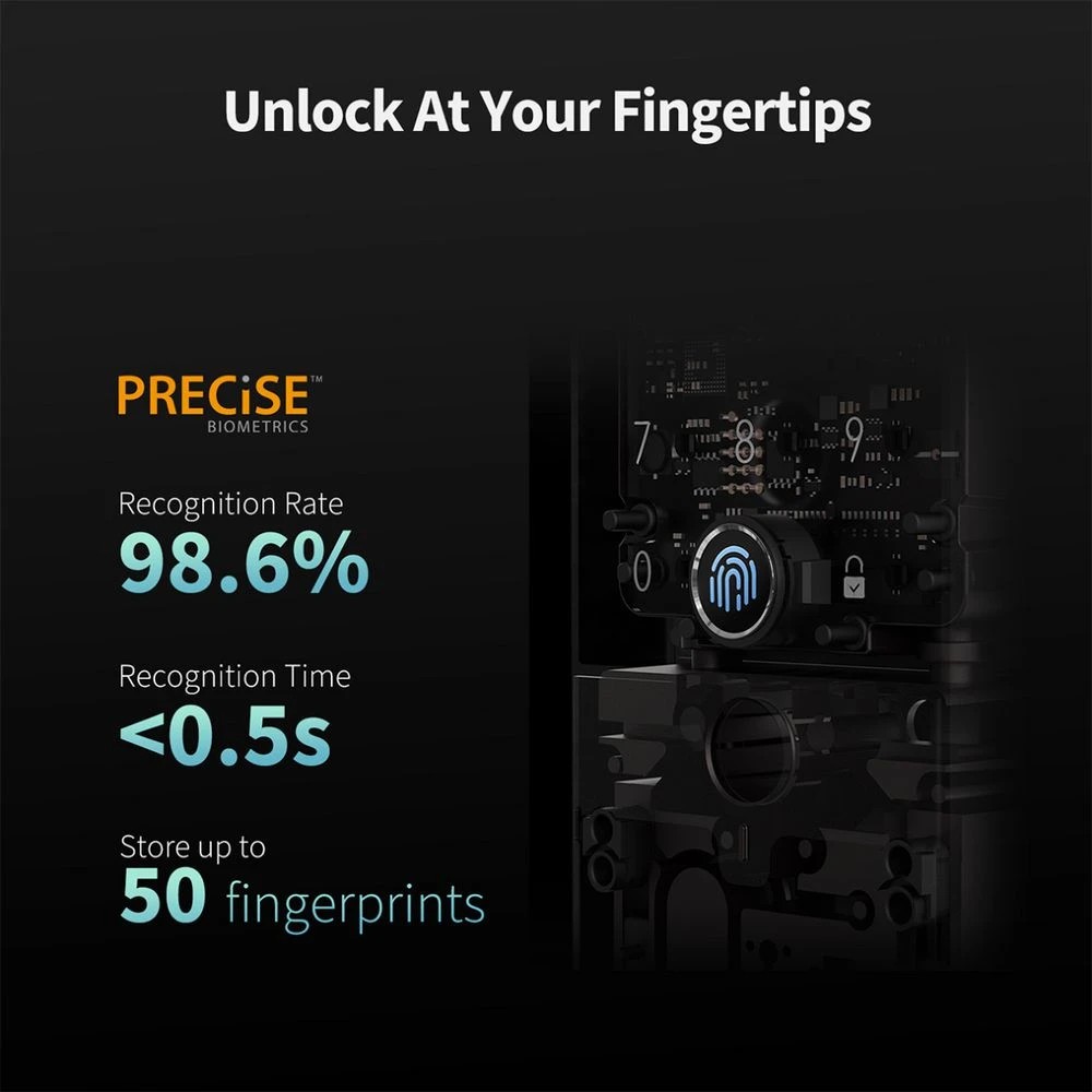 3 Aqara Smart Lock U100 with M100 Hub Kit, 3 of 9