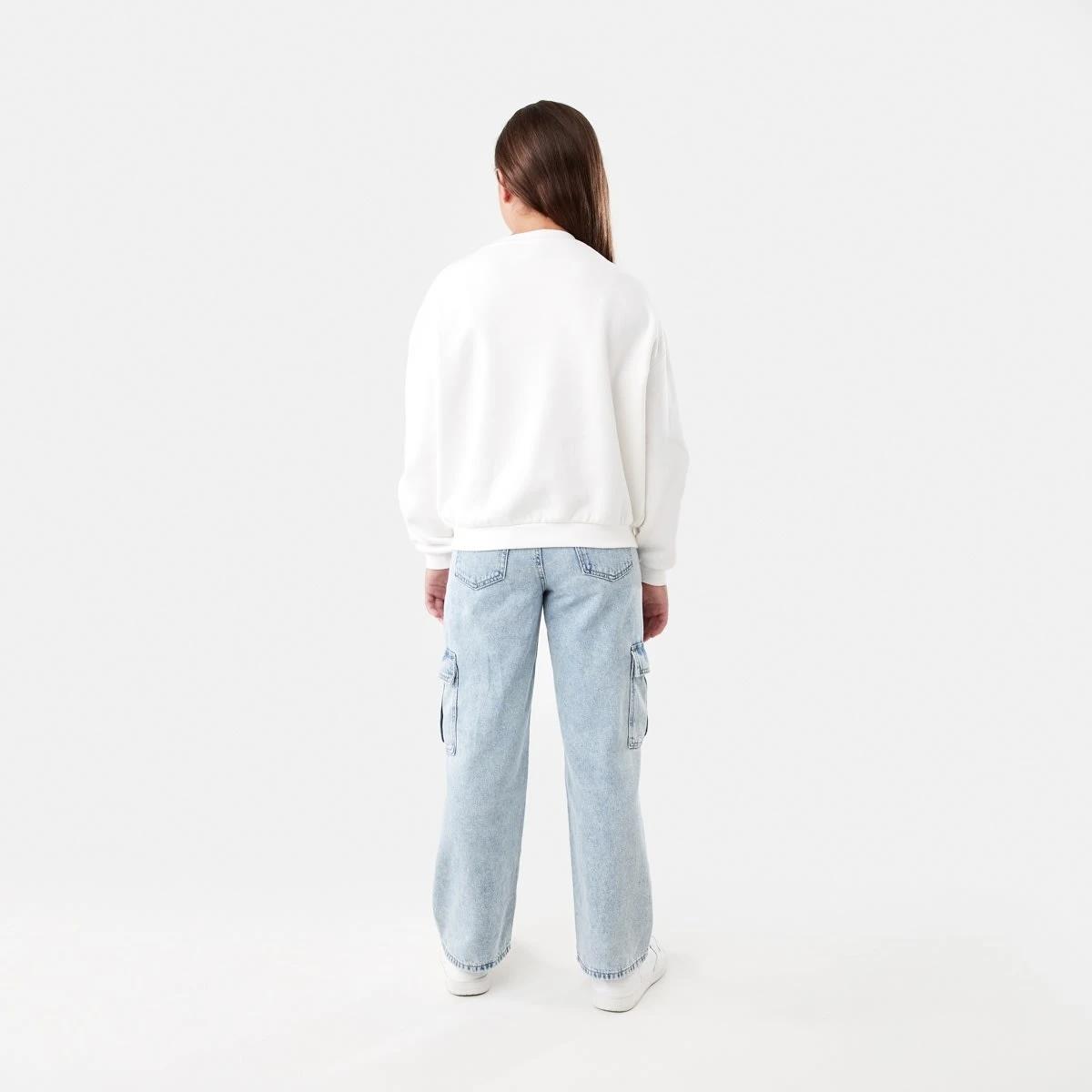 6 Crew Neck Sweatshirt B Spirit, 6 of 8