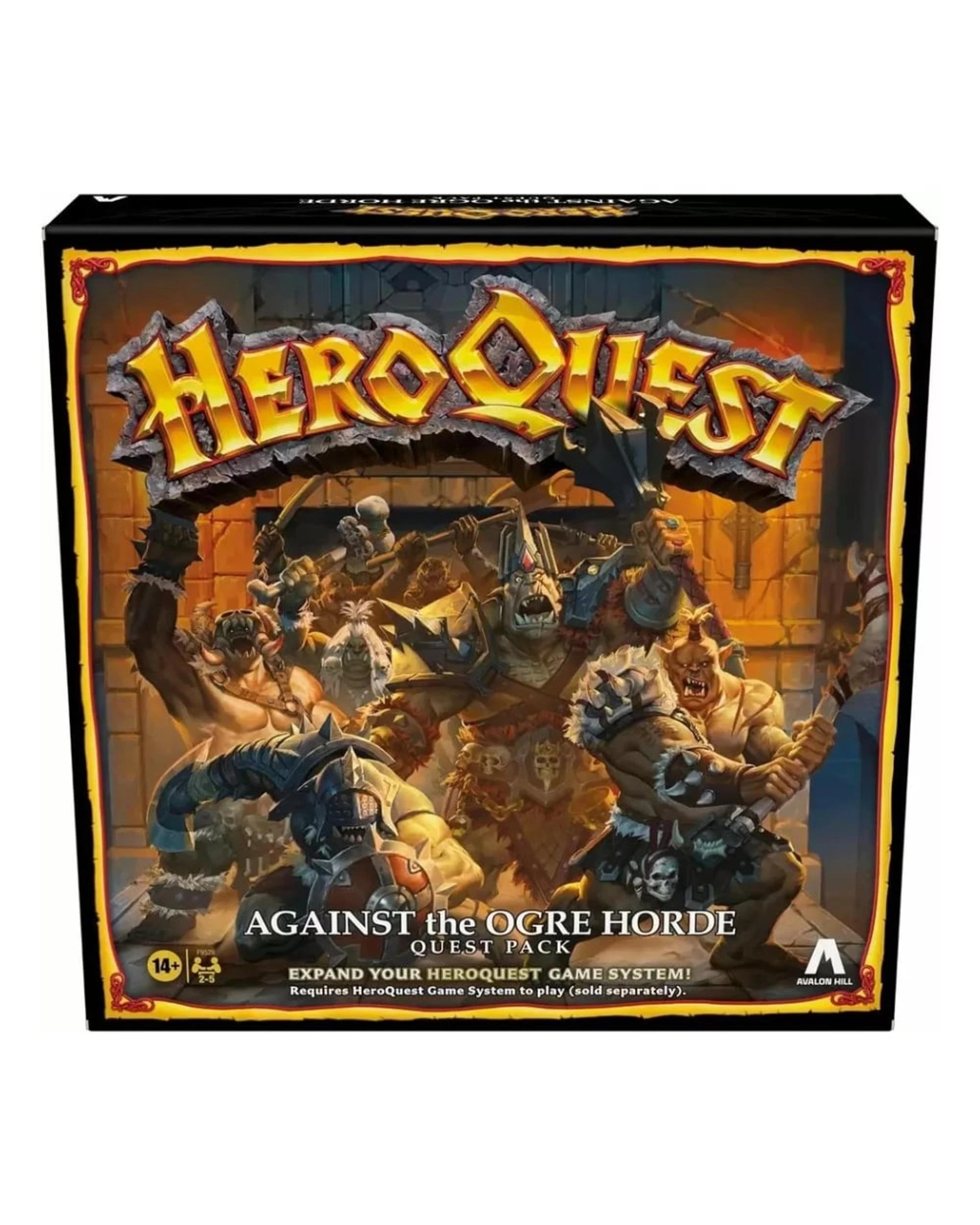 1 HeroQuest Against the Ogre Horde Quest Pack Expansion, 1 of 5