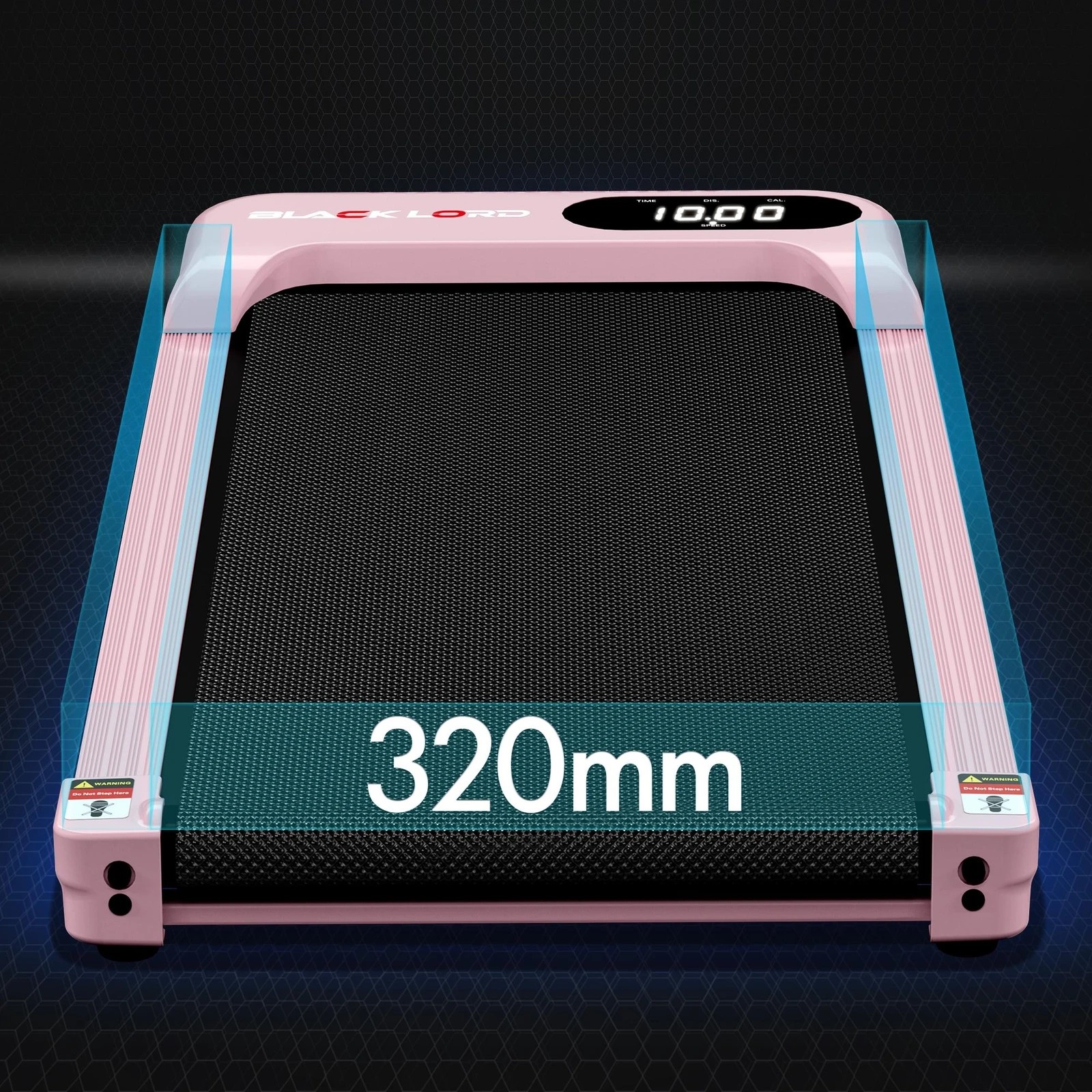 9 Black Lord Treadmill Electric Walking Pad Home Gym Incline Magnetic Remote - Pink, 9 of 10