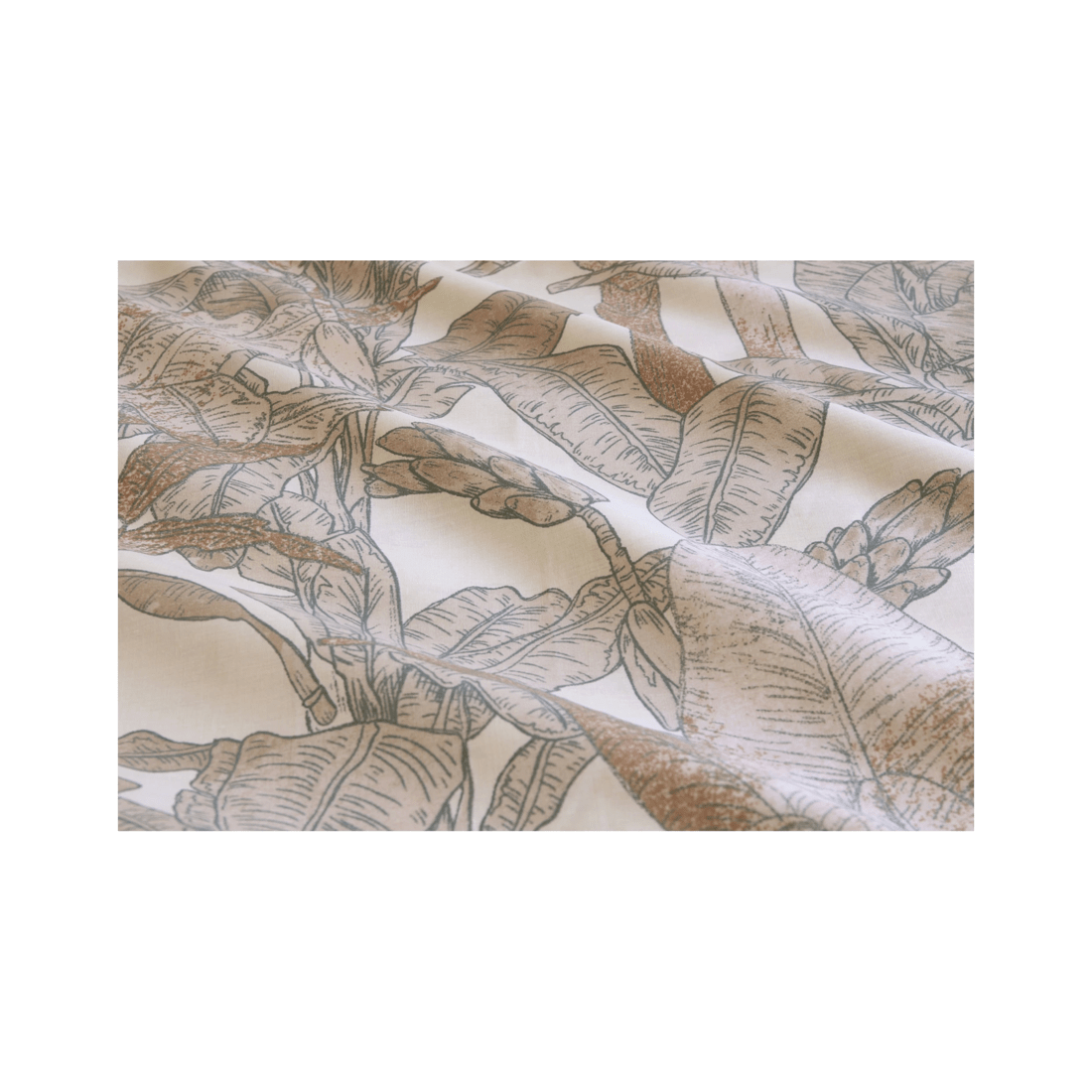 3 ARDOR Bayley Quilt Cover Set Polyester Cotton Tropical Foliage Queen Bedding
 - Queen Bed, 3 of 4
