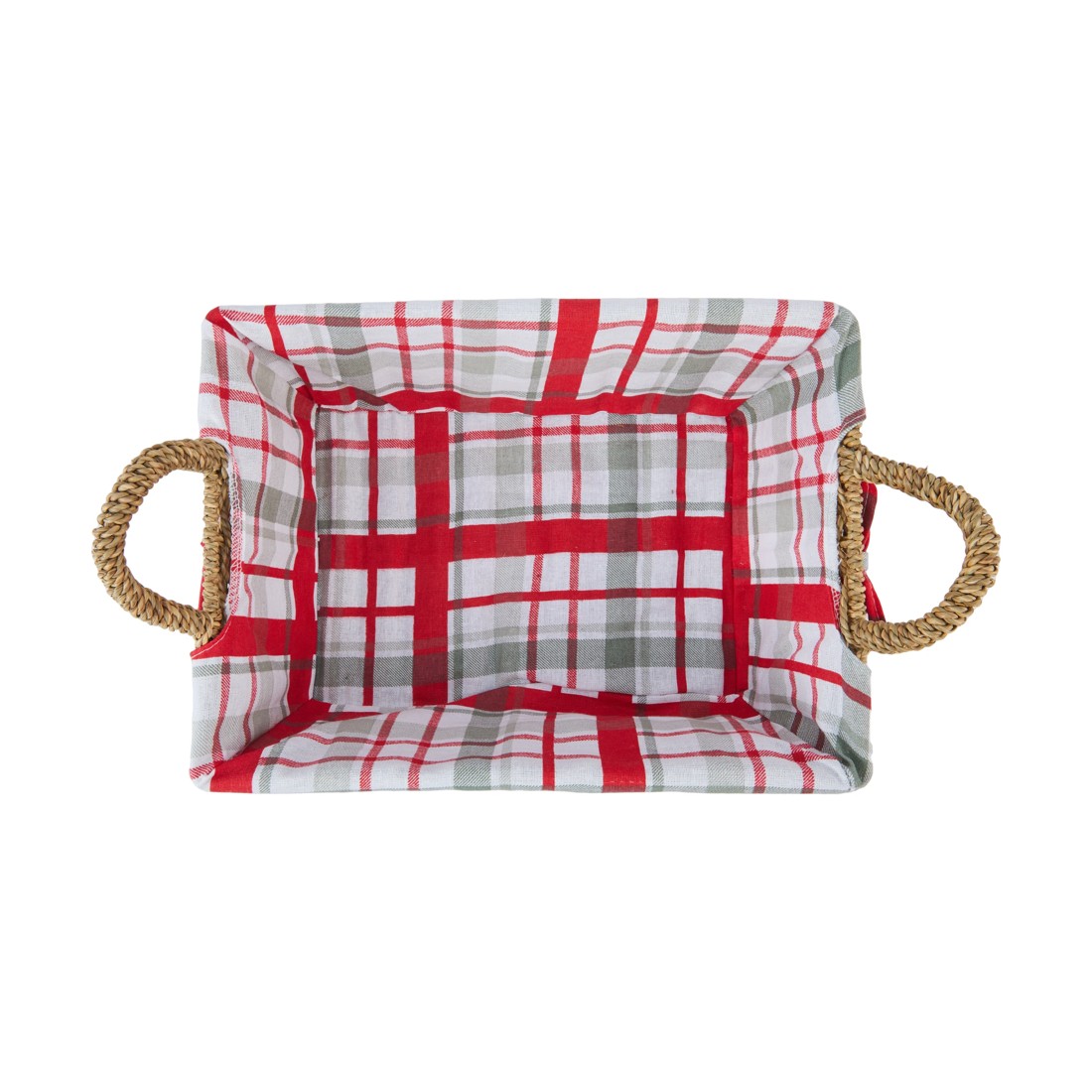 5 Christmas Basket with Printed Liner, 5 of 6