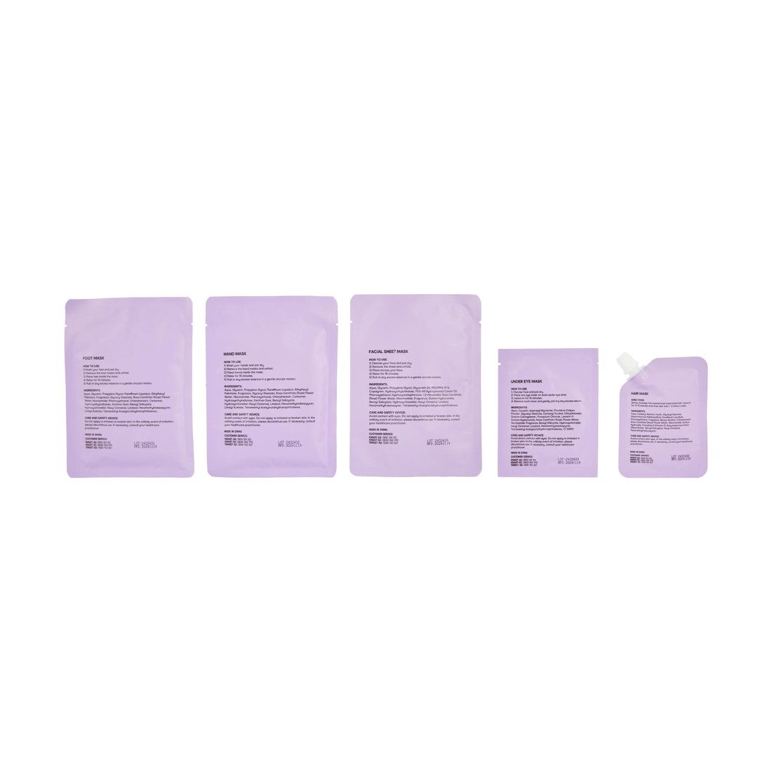 3 OXX Skincare 15 Minute Pamper Kit - Rose Extract and Niacinamide, 3 of 5