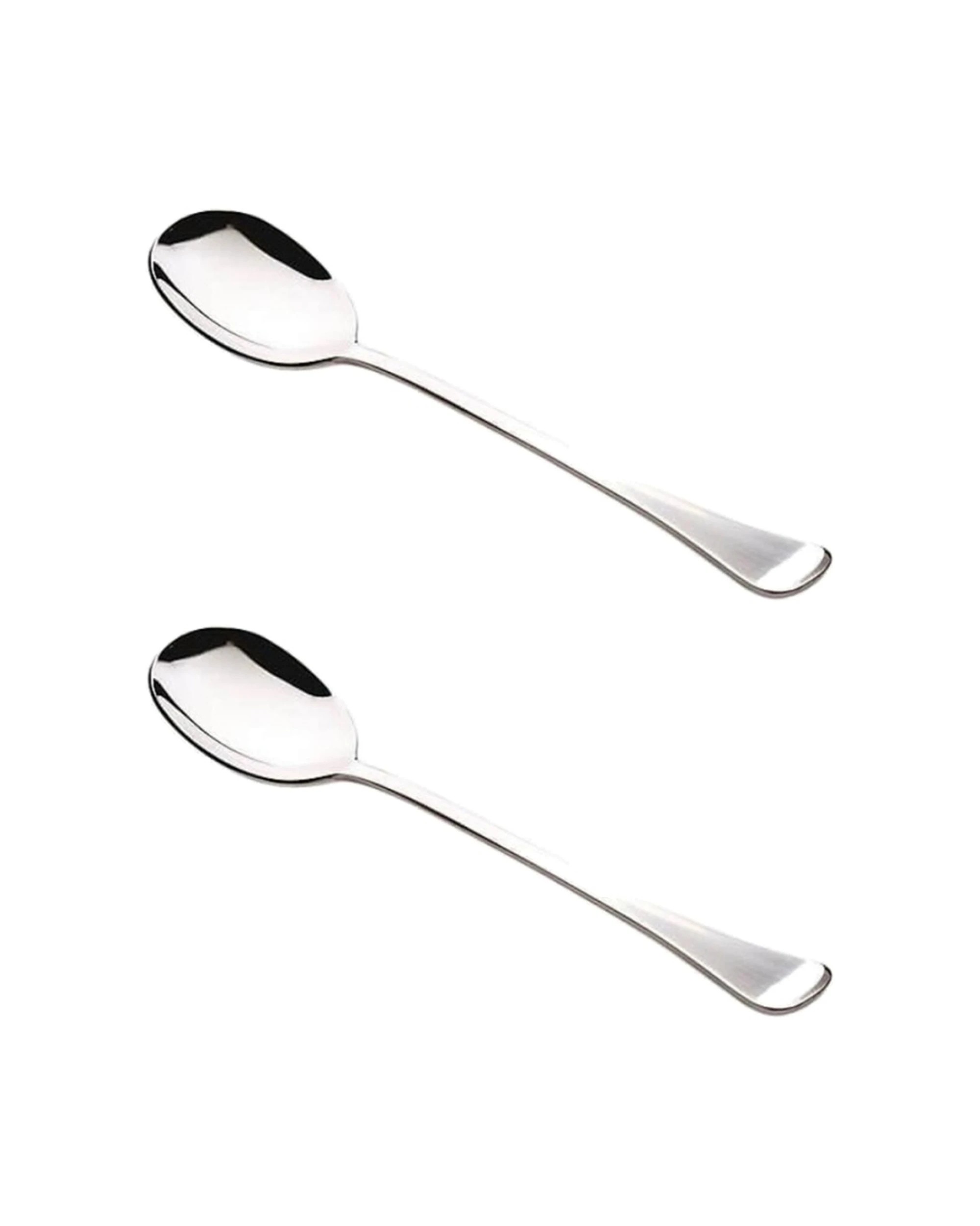 1 Maxwell & Williams 2x Cosmopolitan Salad Serving Spoon Stainless Steel - Silver, 1 of 4