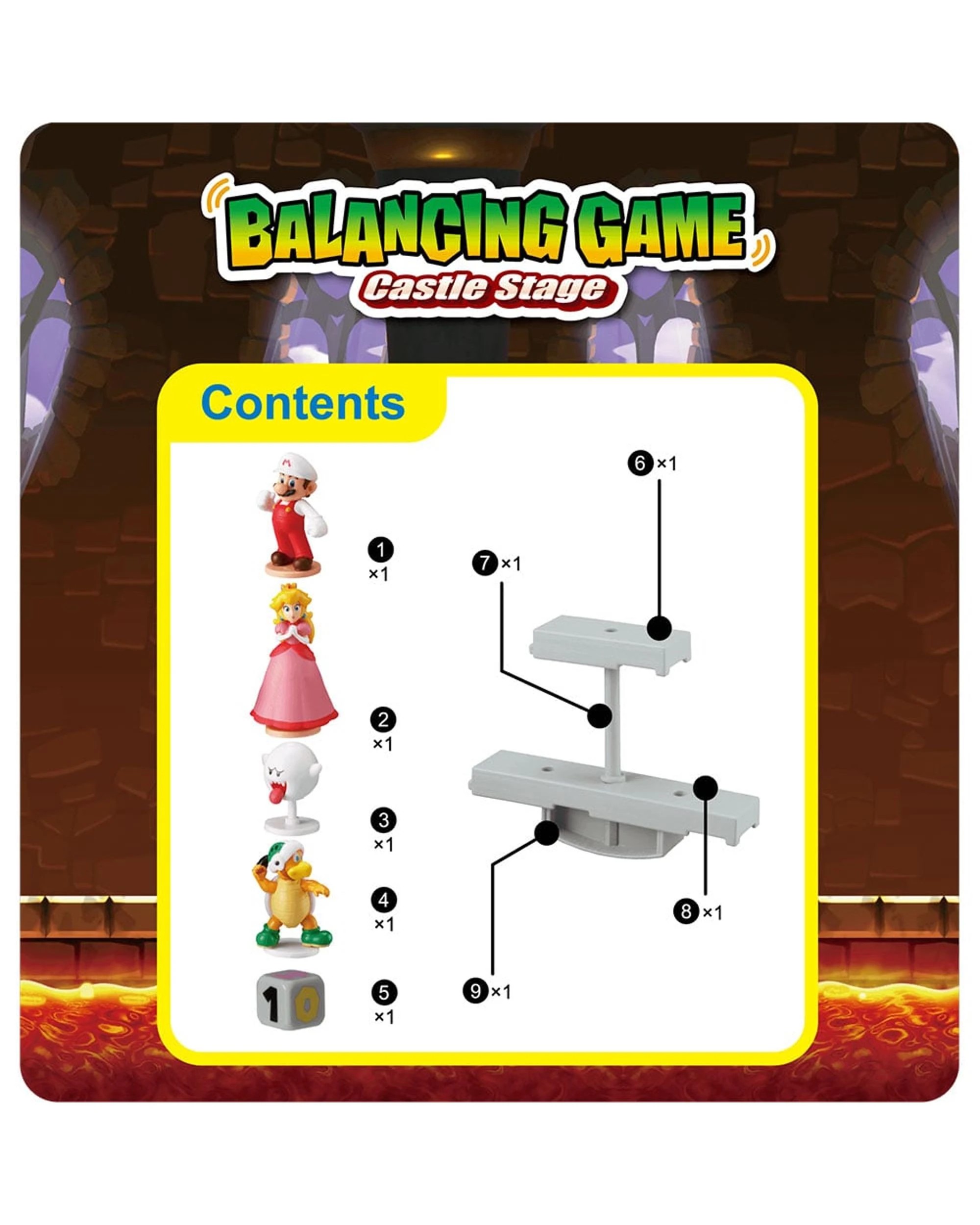 2 Super Mario Balancing Game Castle Stage, 2 of 2