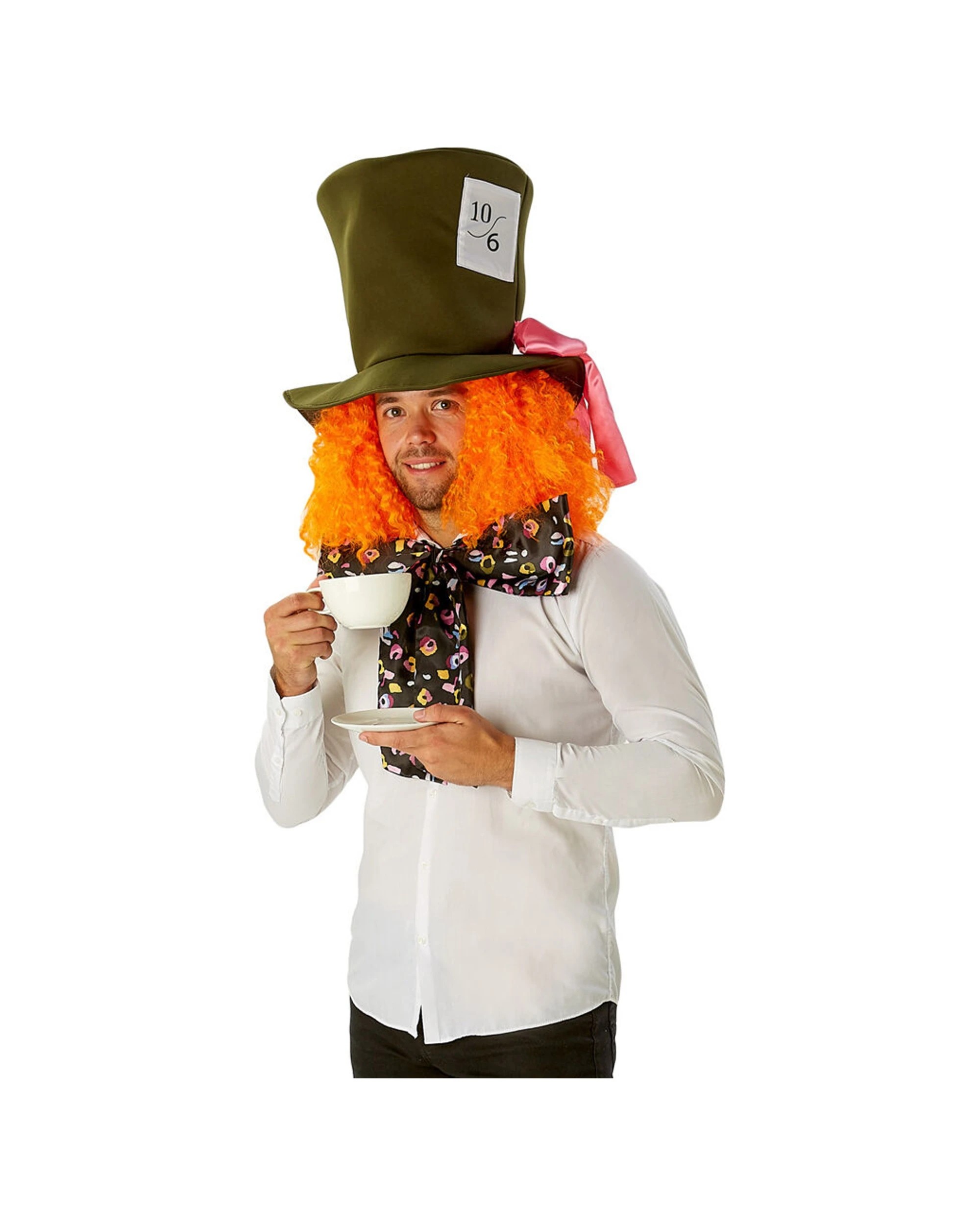 2 Disney Alice In Wonderland Costume Mad Hatter Accessory Set Adult - Multi, 2 of 3
