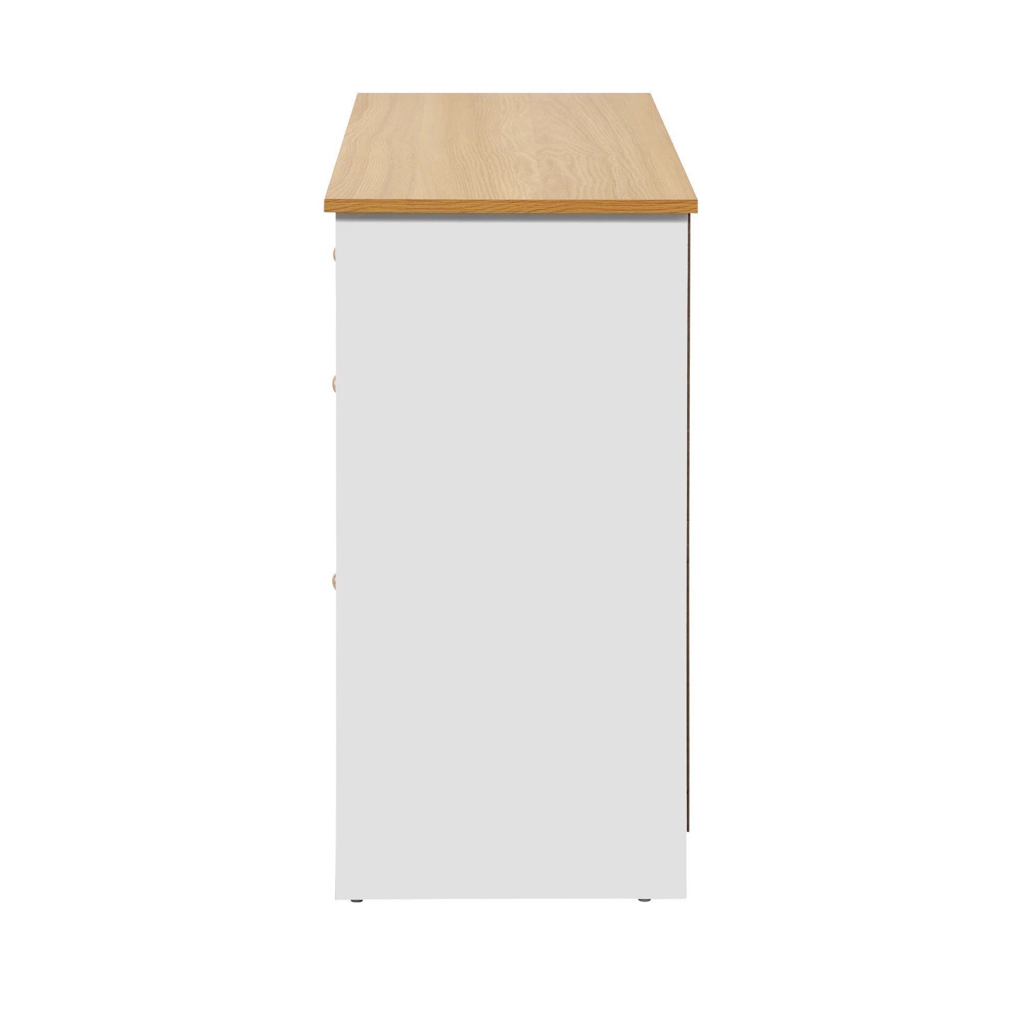 6 Oikiture Buffet Sideboard Storage Cabinet Cupboard
 - White, 6 of 9