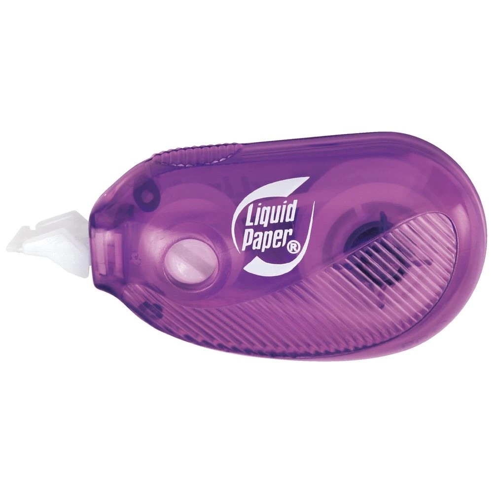 4 Liquid Paper Dryline i-Mini Correction Tape 5mm x 6m 3 Pack, 4 of 4