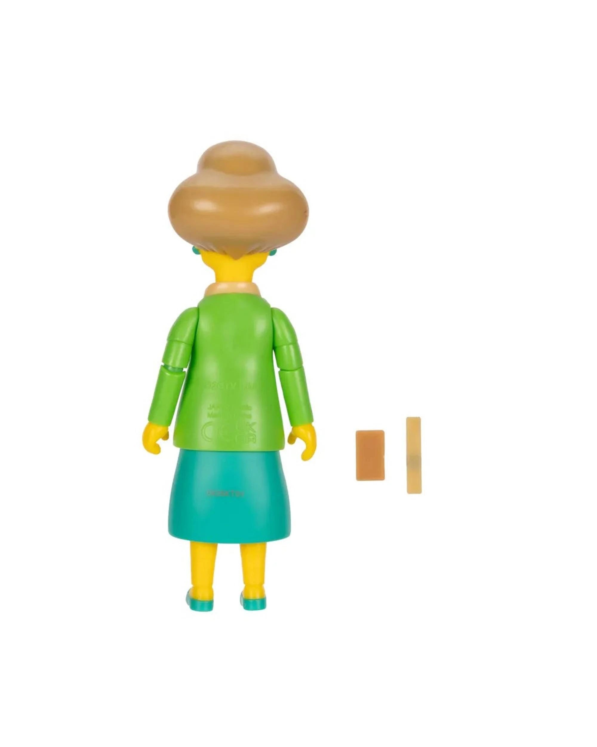 6 The Simpsons Wave 5 Edna Krabappel 5 inch Scale Figure, 6 of 7