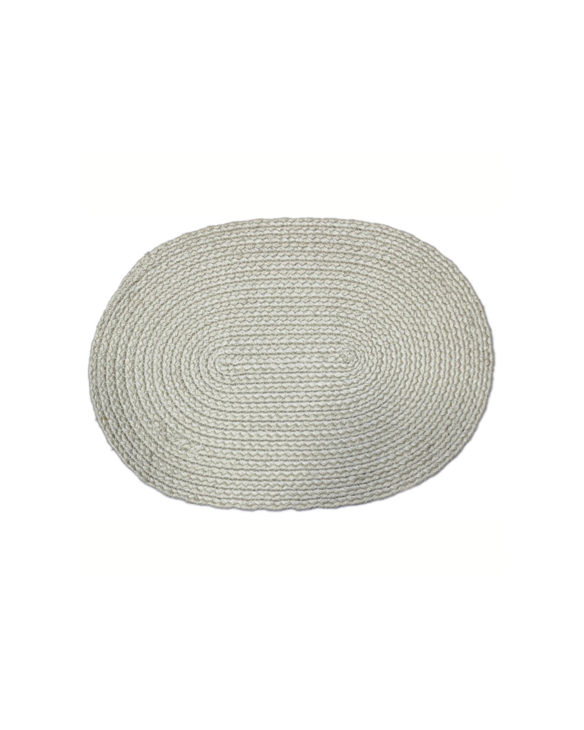 Fab Habitat Hazel Oval Placemats Recycled PET Set of 4 - Beige - Kmart