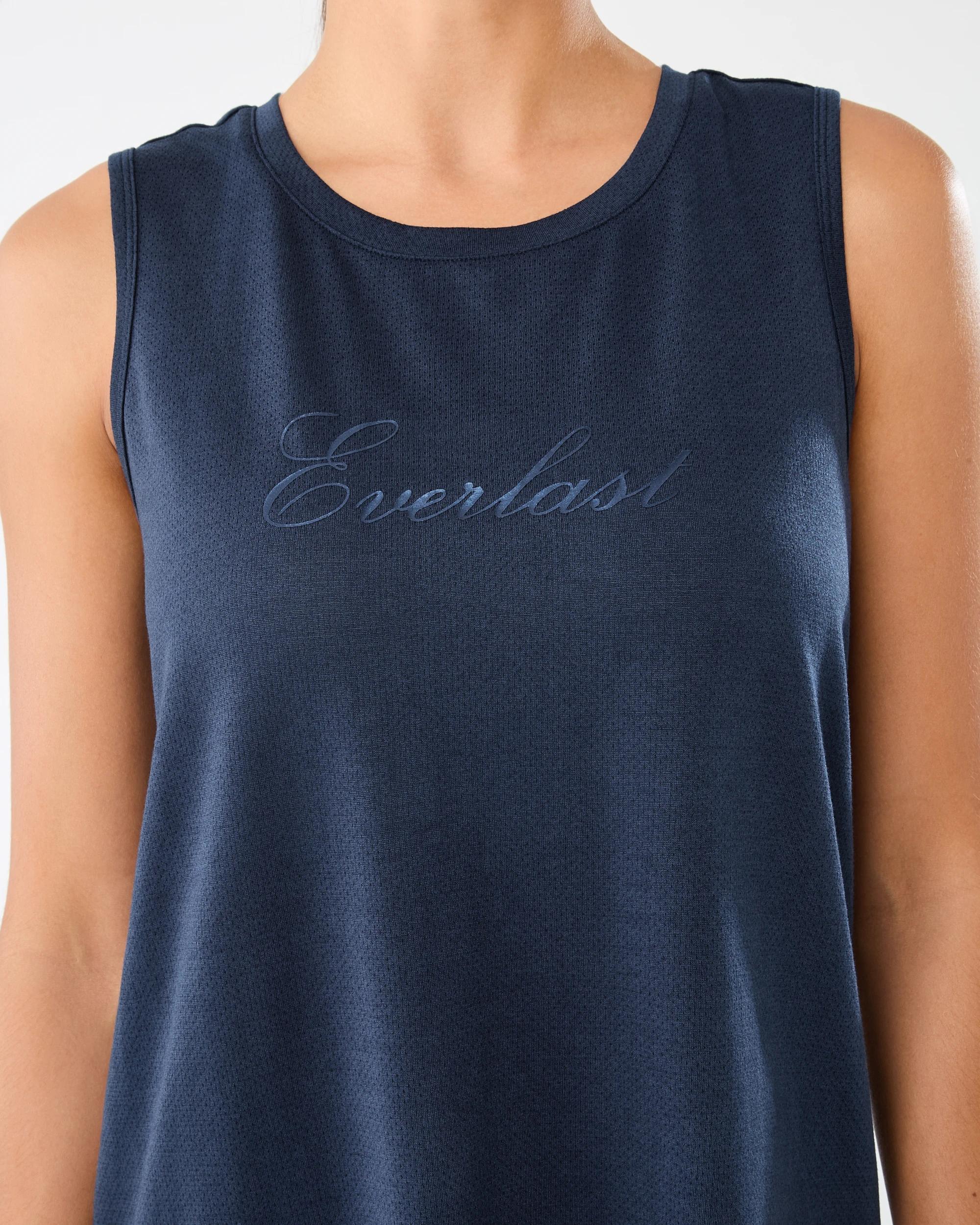 5 Everlast Womens Keyhole Tank Mood Indgo, 5 of 7