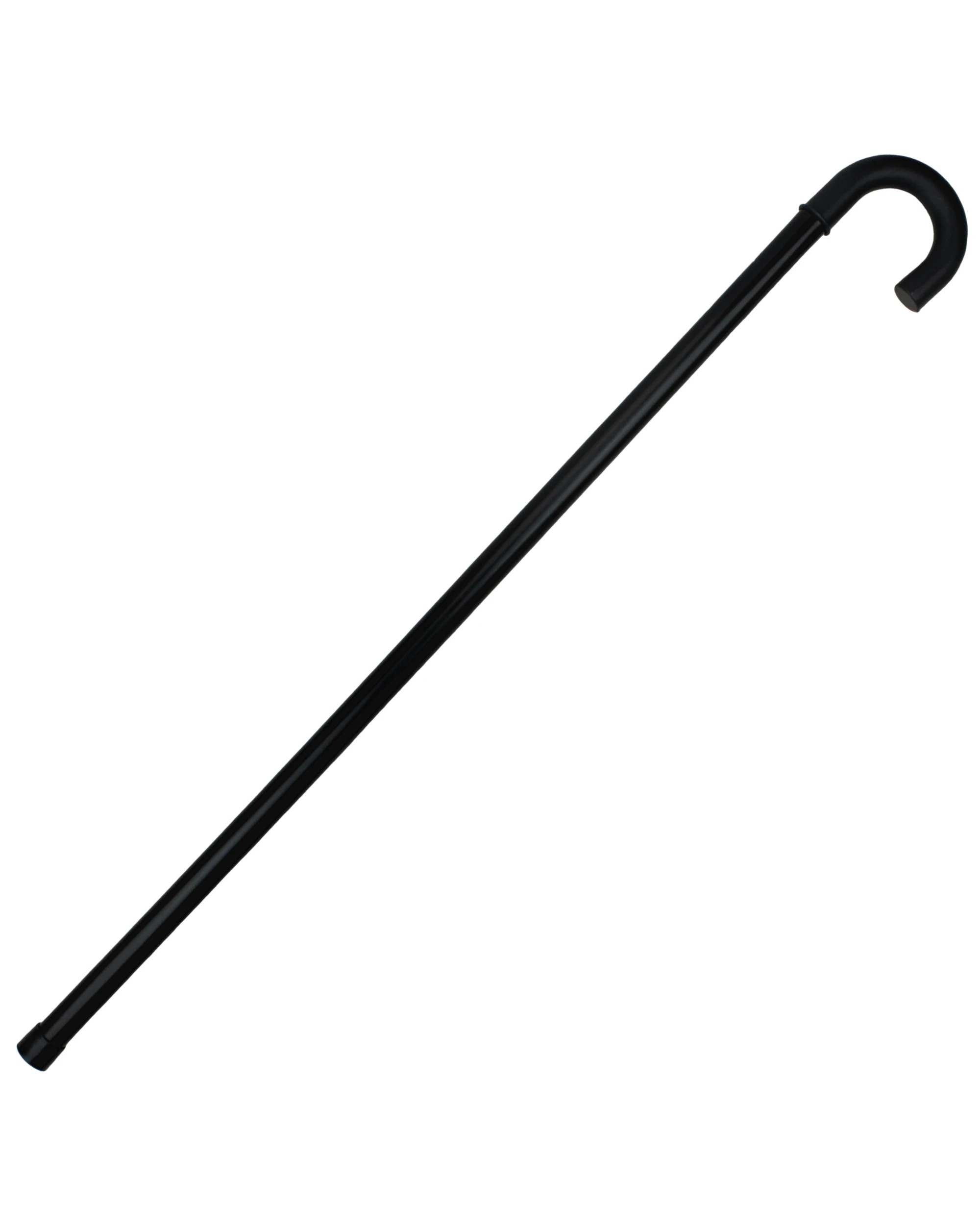 1 Partyrama Plastic Black Walking Cane, 1 of 2