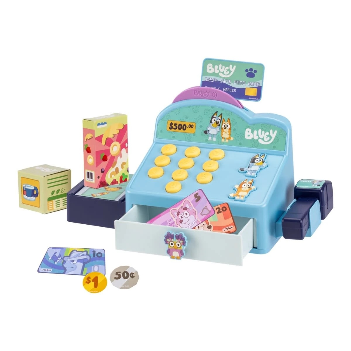 3 Bluey Role-Play Cash Register Toy, 3 of 9