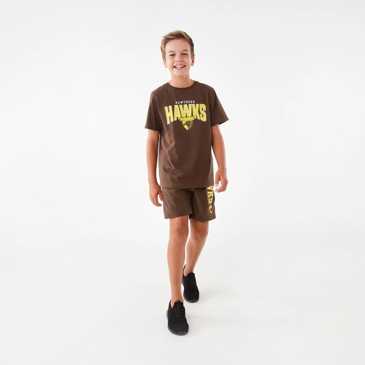6 Official AFL Kids Shorts Hawthorn, 6 of 10