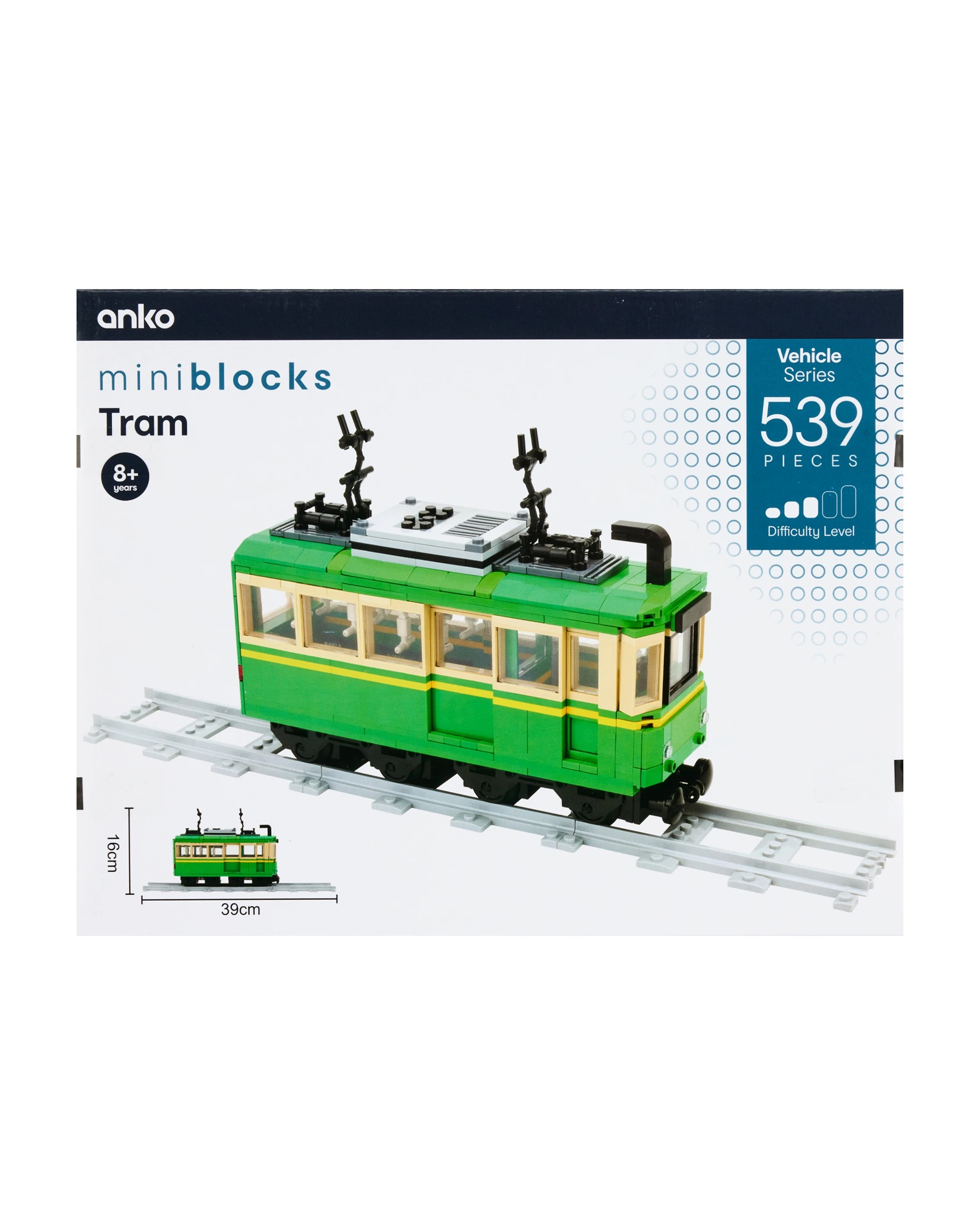 10 539 Piece Mini Blocks Vehicle Series: Tram, 10 of 10