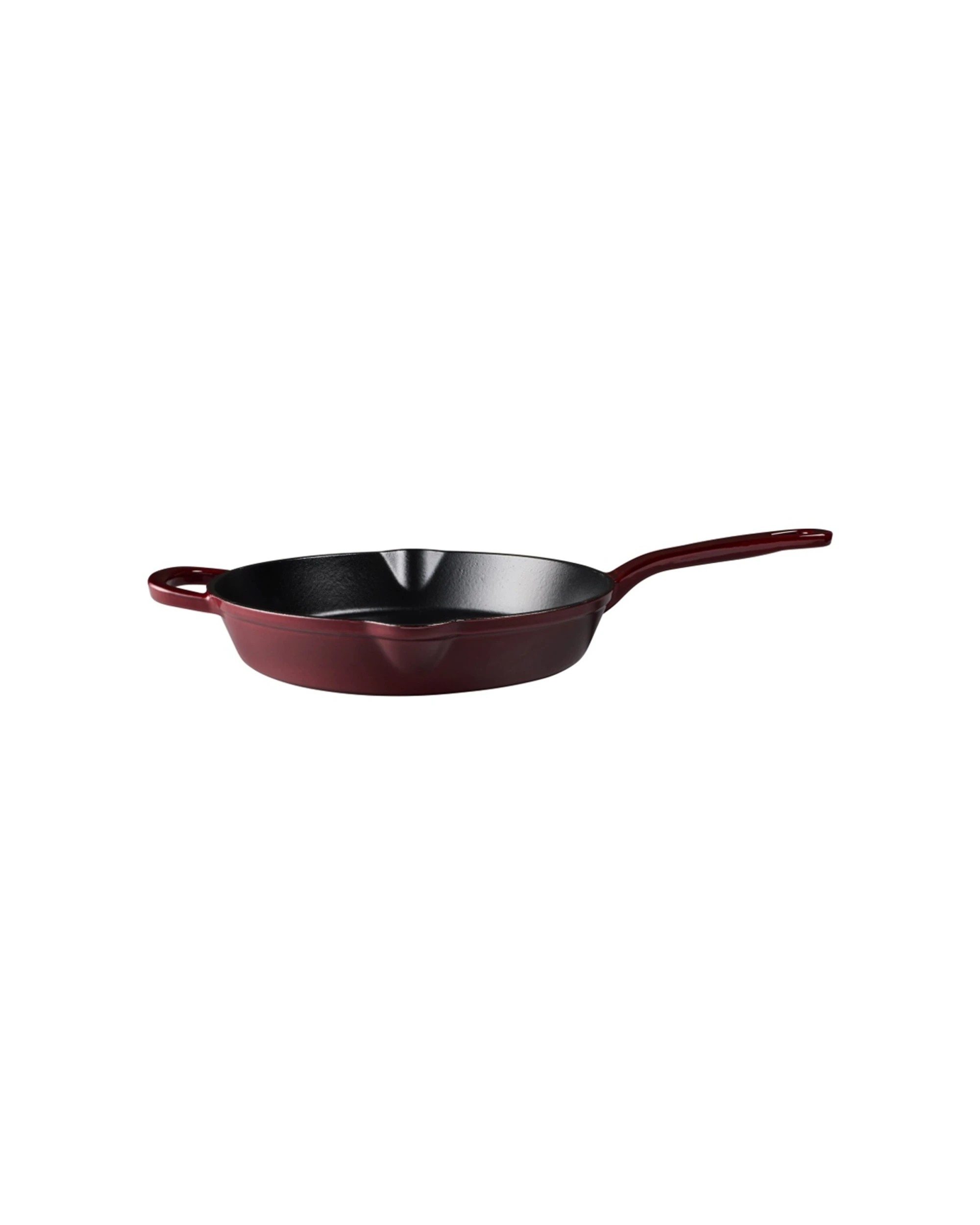 4 Maxwell & Williams Durable Cast Iron Frypan Cookware 26cm Merlot - Burgundy, 4 of 6
