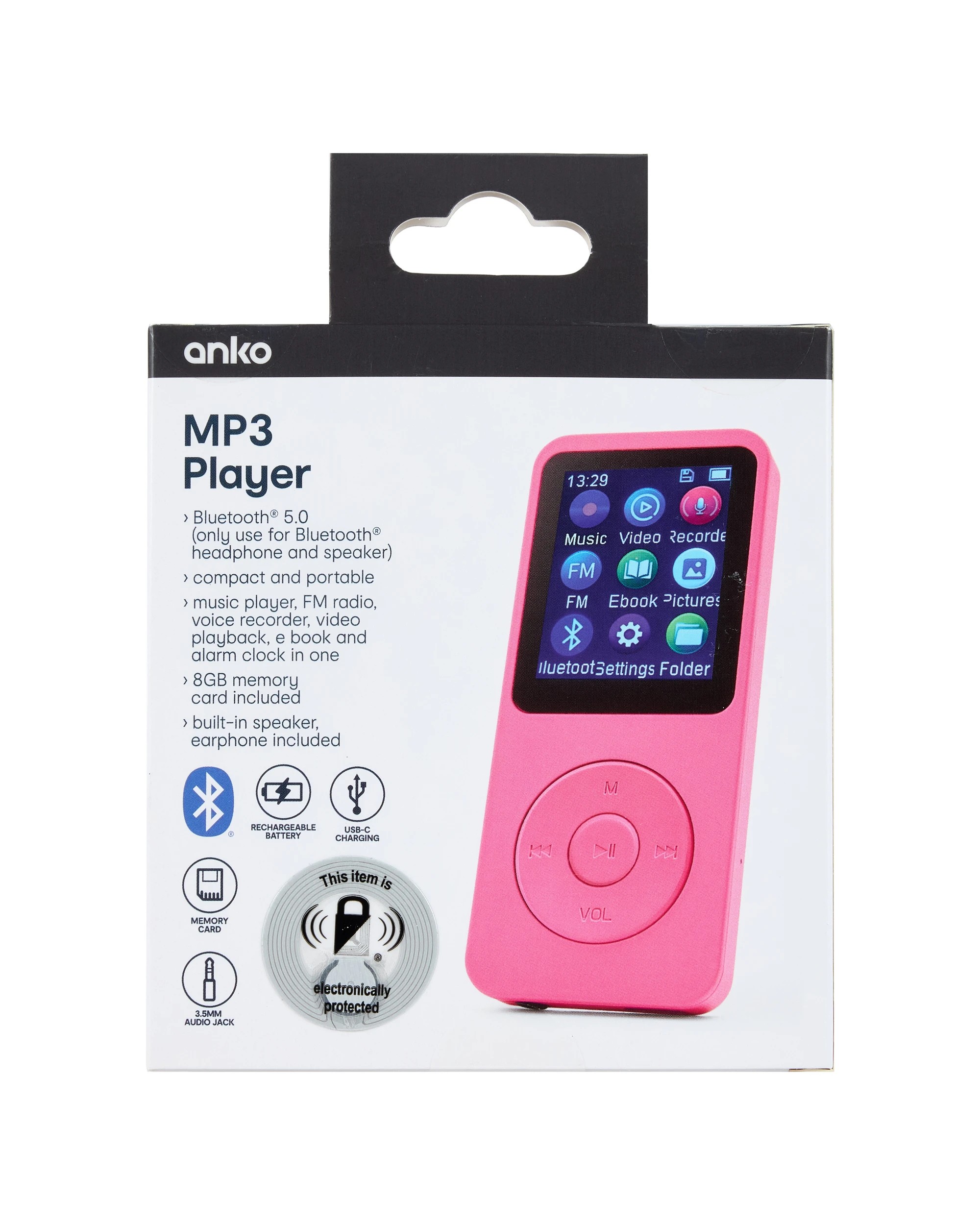 10 MP3 Player - Pink, 10 of 10