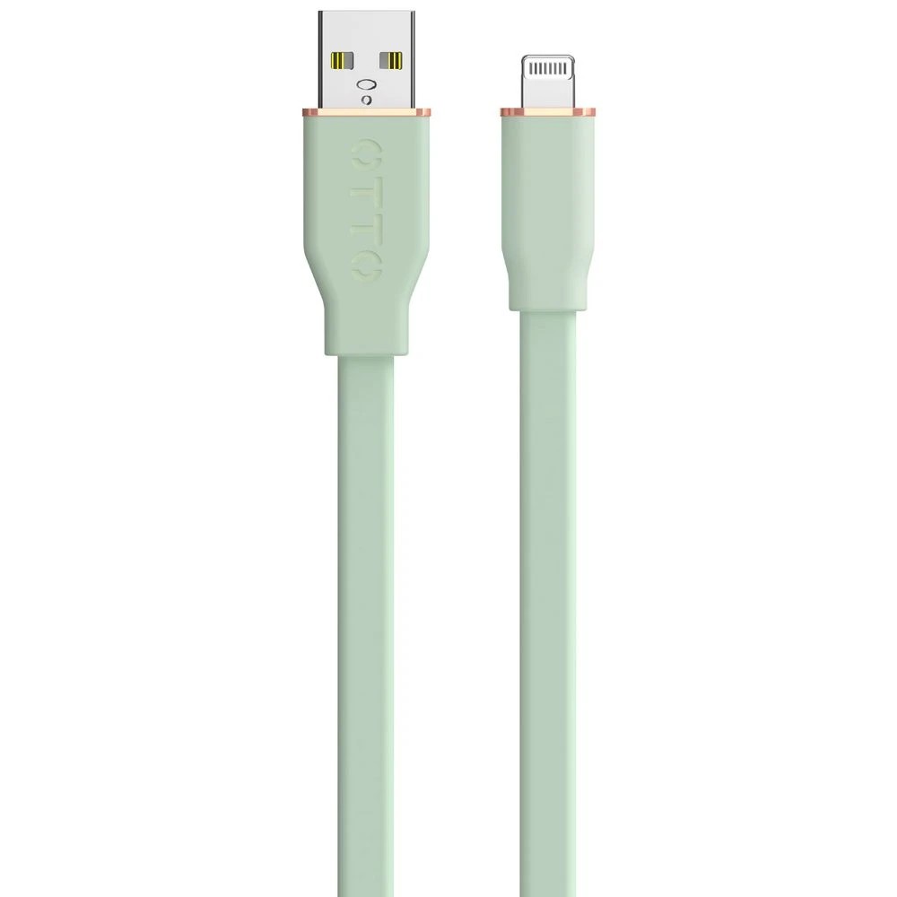 2 Otto 2m USB-A to Lightning Cable Mint, 2 of 7