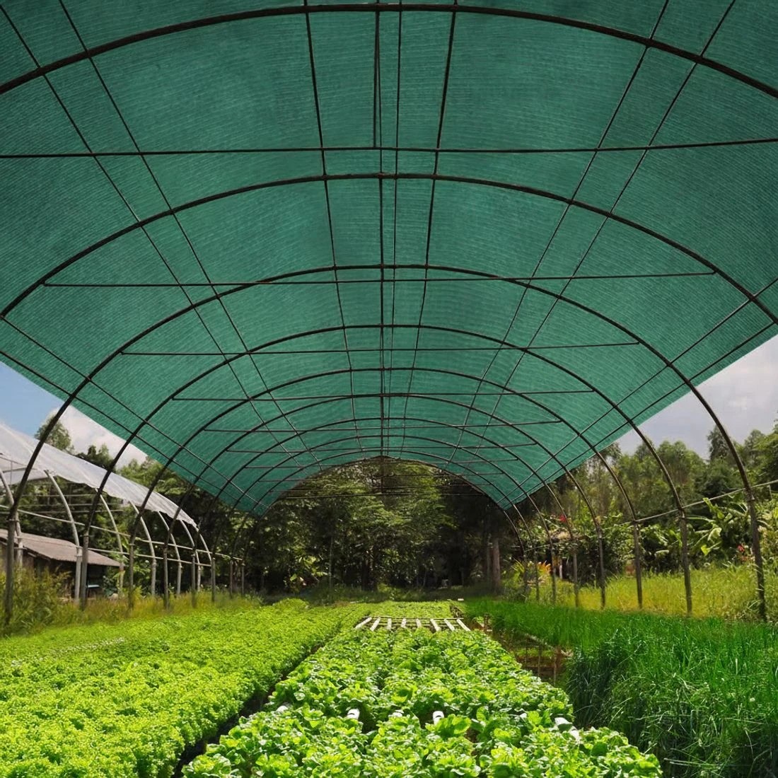 5 Instahut 70% Shade Cloth 1.83x30m Shadecloth Sail Heavy Duty - Green, 5 of 5