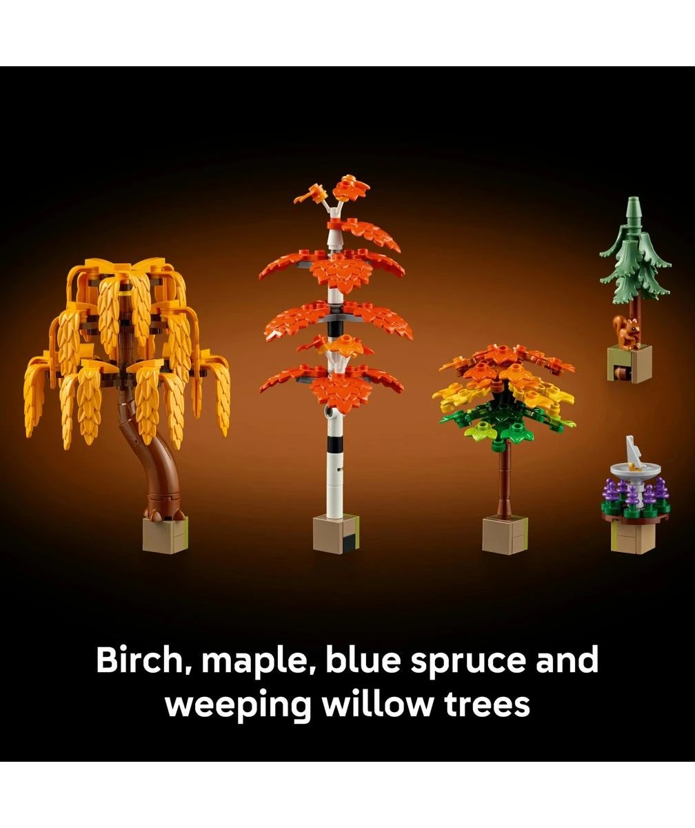 6 LEGO Icons Autumn Cottage Garden 11372, 6 of 10