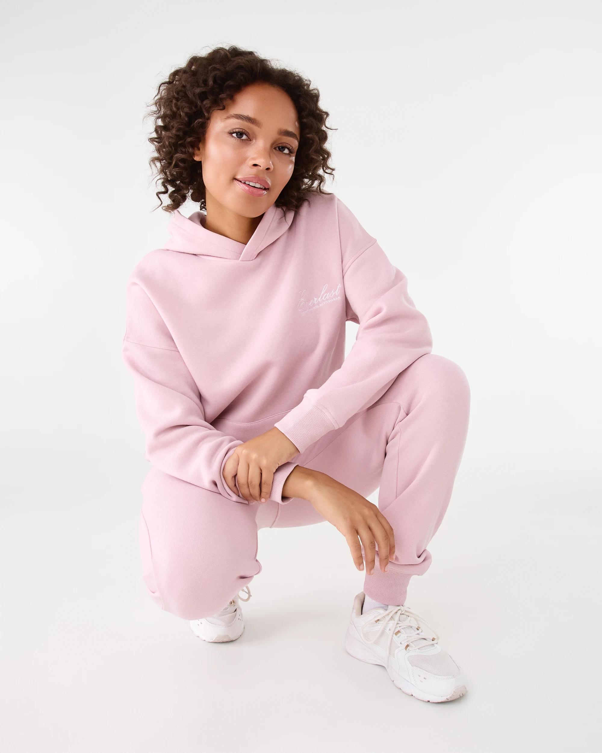 10 Everlast Womens New Core Hoodie Rose Blush, 10 of 10