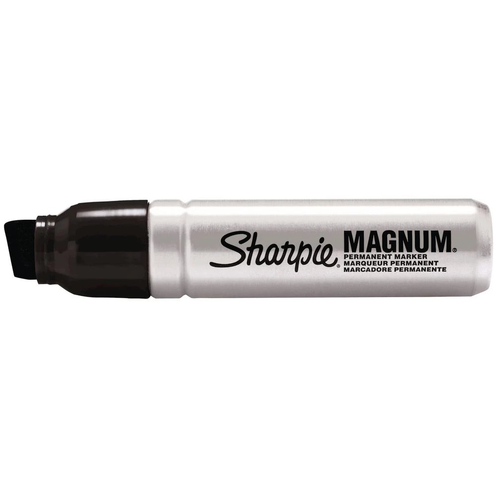 3 Sharpie Magnum Permanent Marker Black, 3 of 8