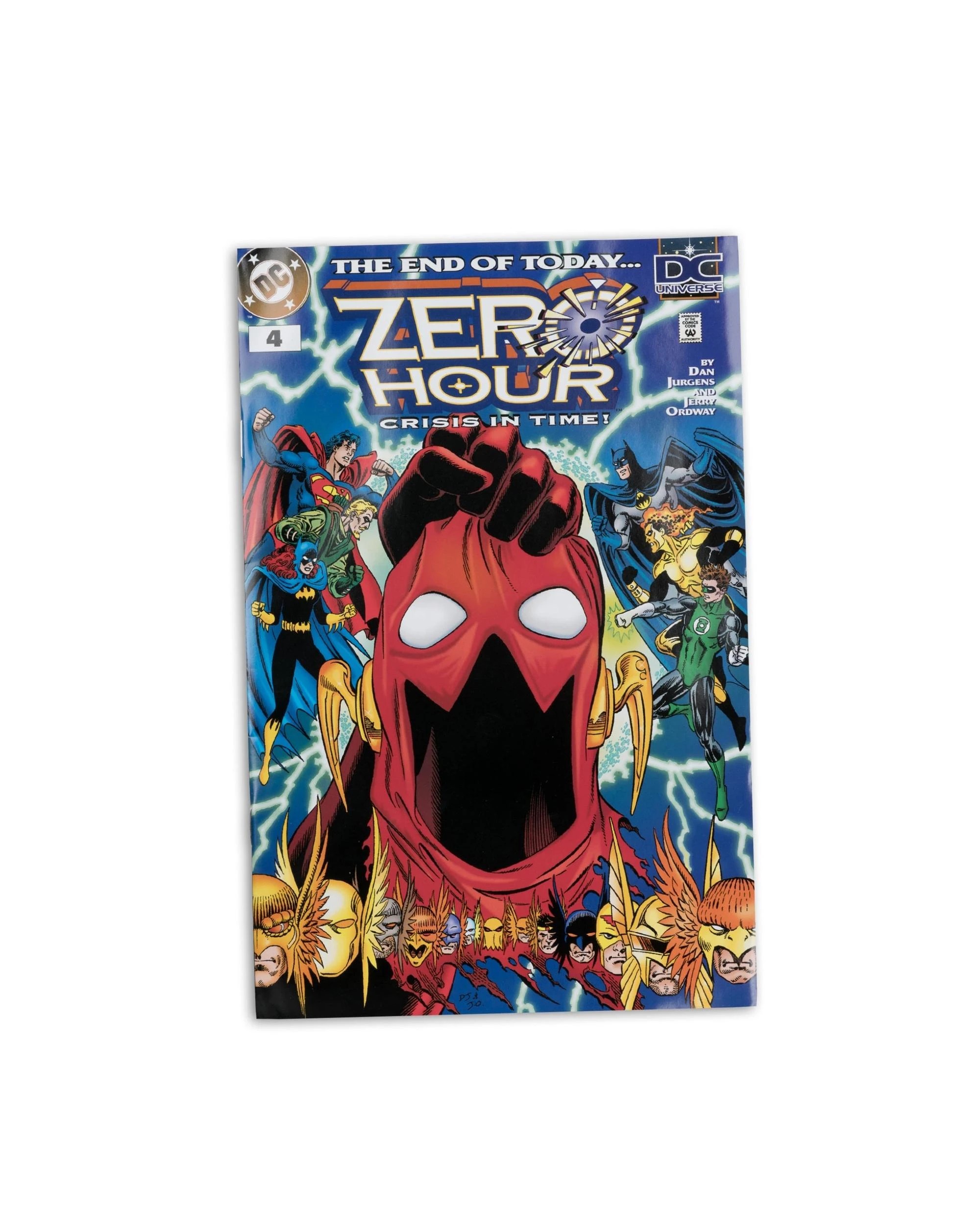 9 DC Direct Page Punchers Zero Hour Superman 7 inch Action Figure, 9 of 10