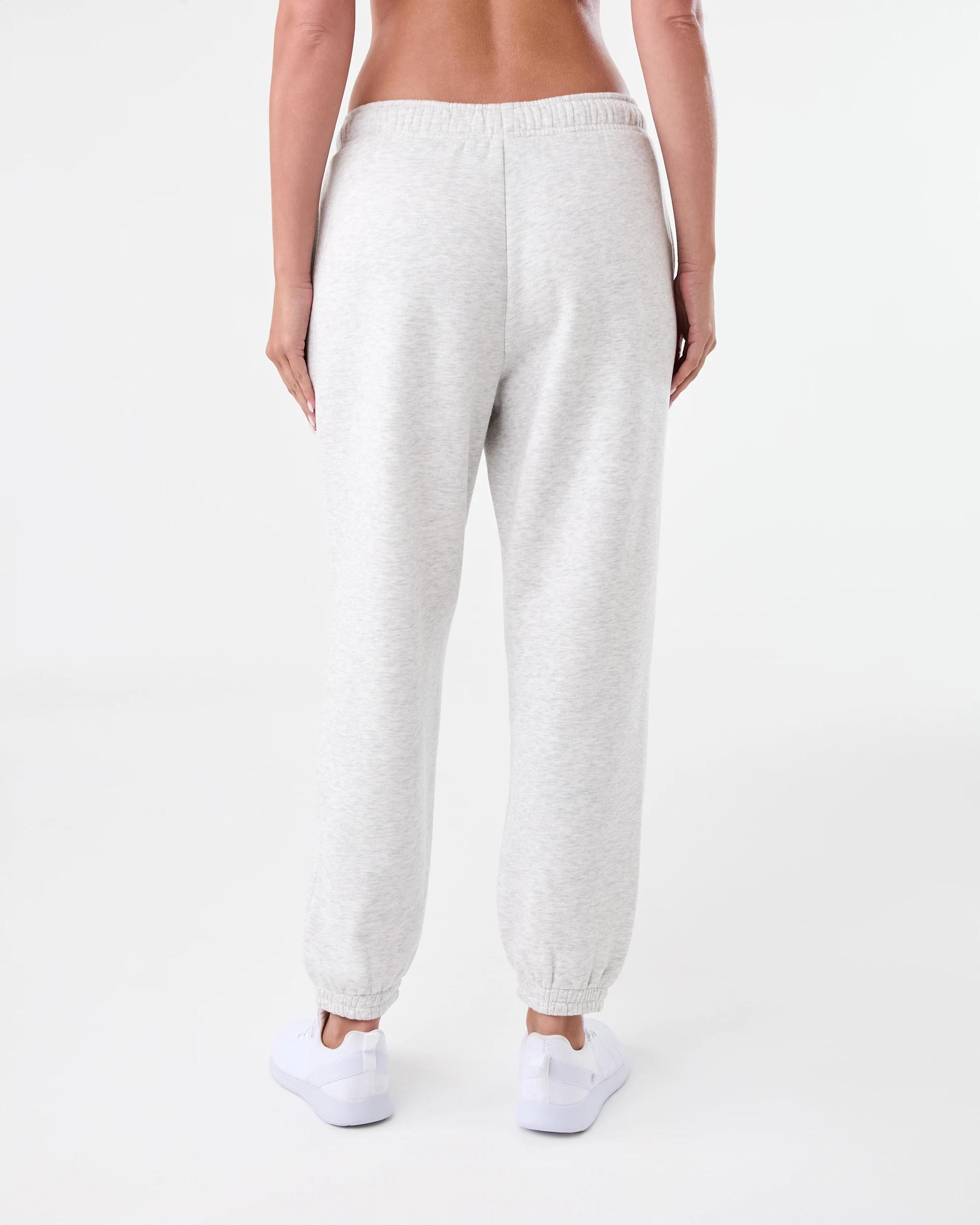 3 Tracksuit Cuff Joggers Wht Marle, 3 of 5