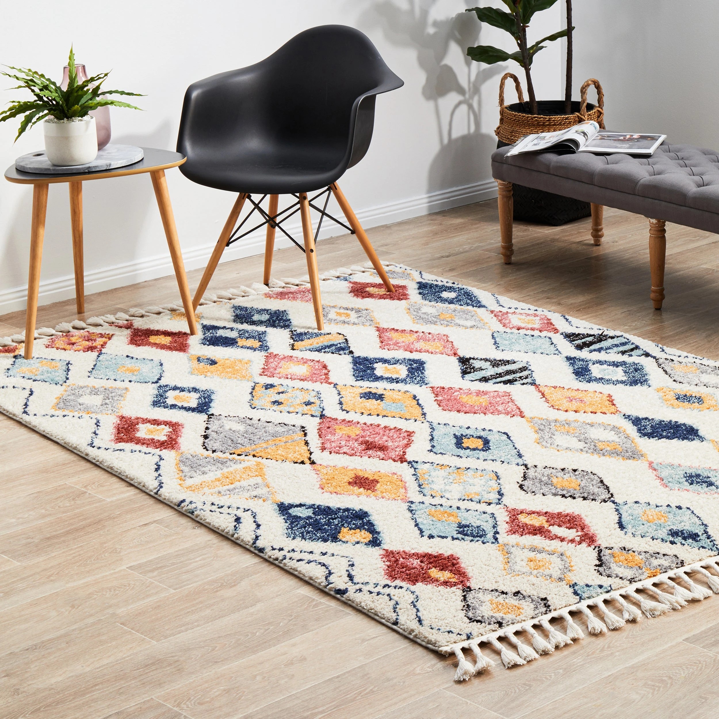 3 Common Ground Rugs Medina 333 400x300cm - White, 3 of 9