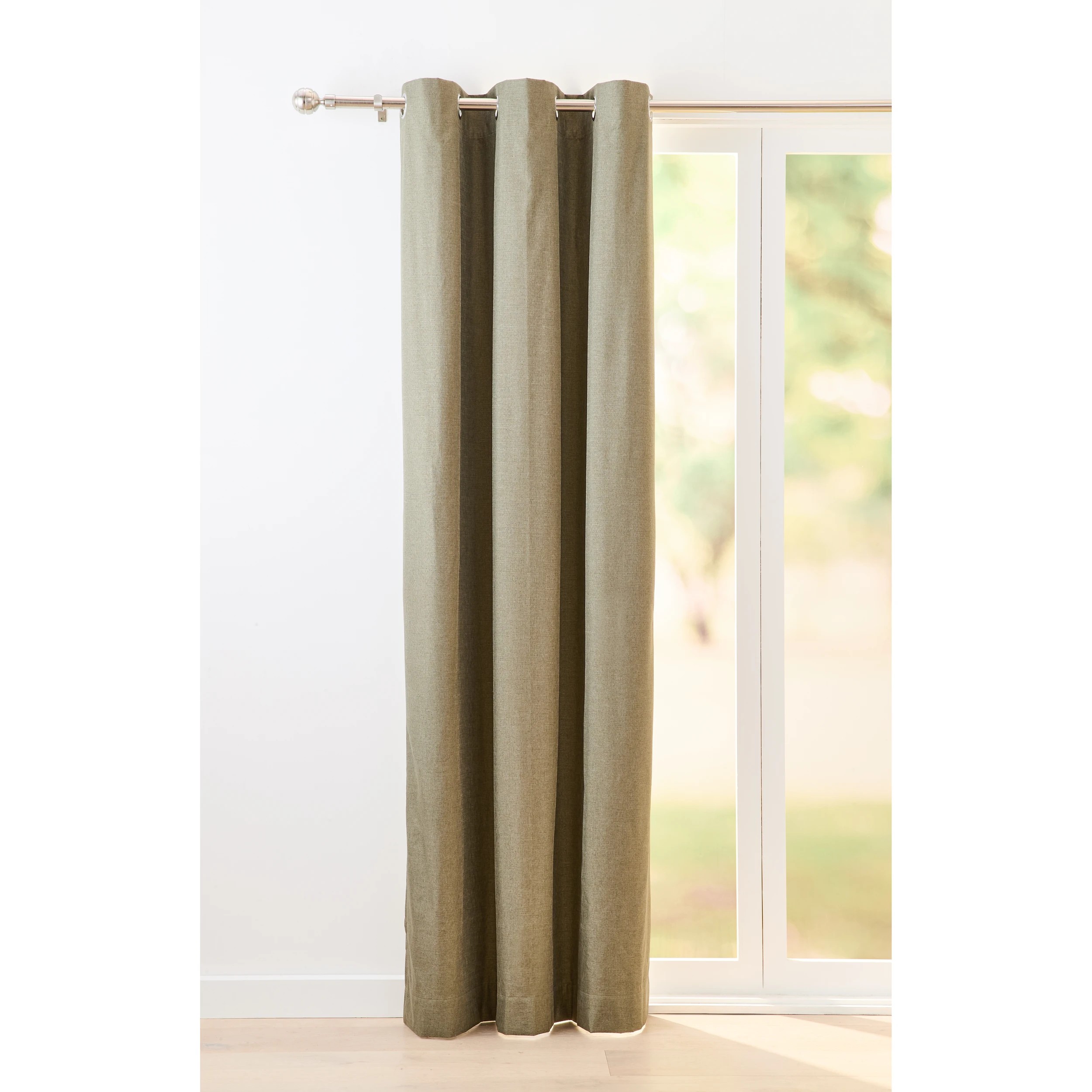 1 Monaco Block Out Curtain - Forest - 120cm x 213cm, 1 of 5