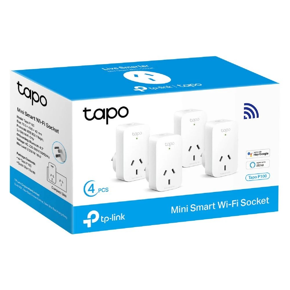3 TP-Link Tapo P100 Smart Plug 4 Pack, 3 of 7