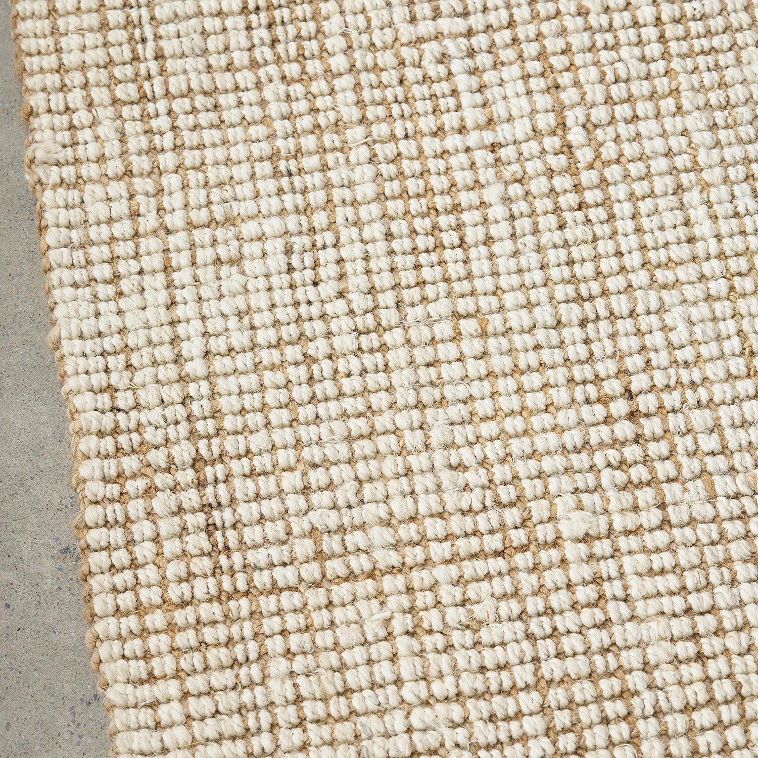 4 Common Ground Rugs Cadence Marlo 400x80cm Runner - Large Hand Loomed Jute Rug - White, 4 of 6
