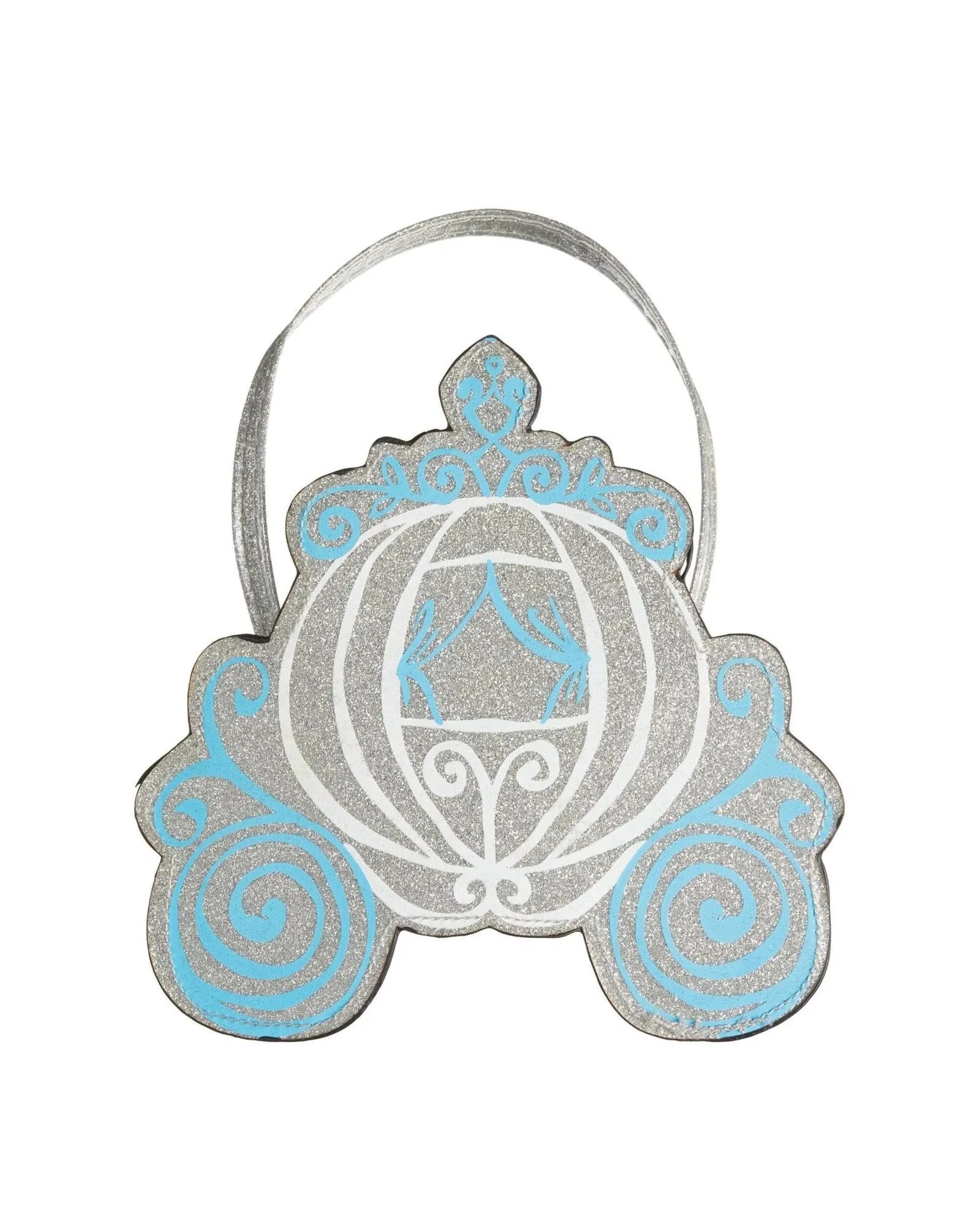 1 Rubies Cinderella Carriage Childs Purse Bag - One Size - Blue, 1 of 2