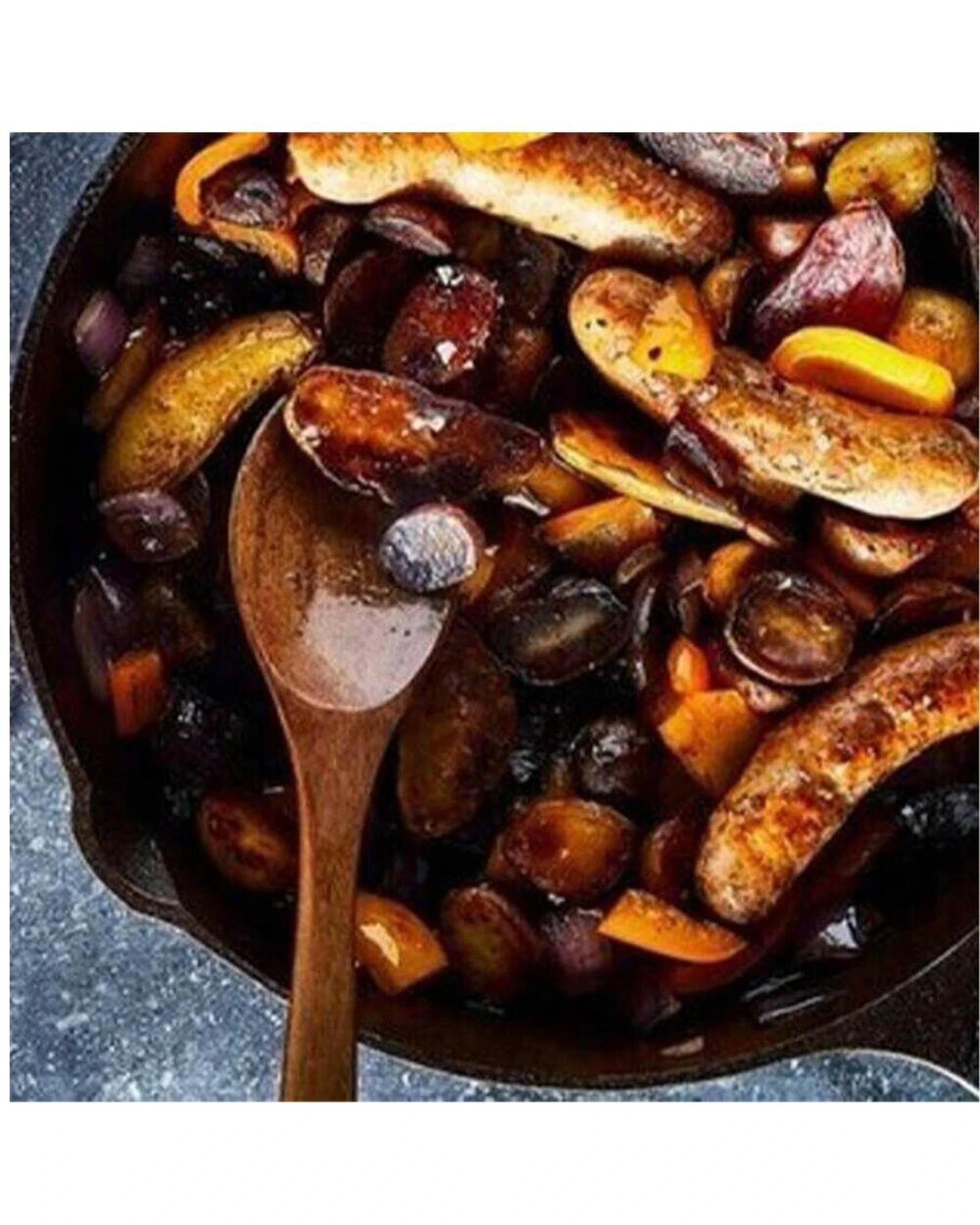 9 Flaming Coals 3 Piece Cast Iron Pan Set, 9 of 10