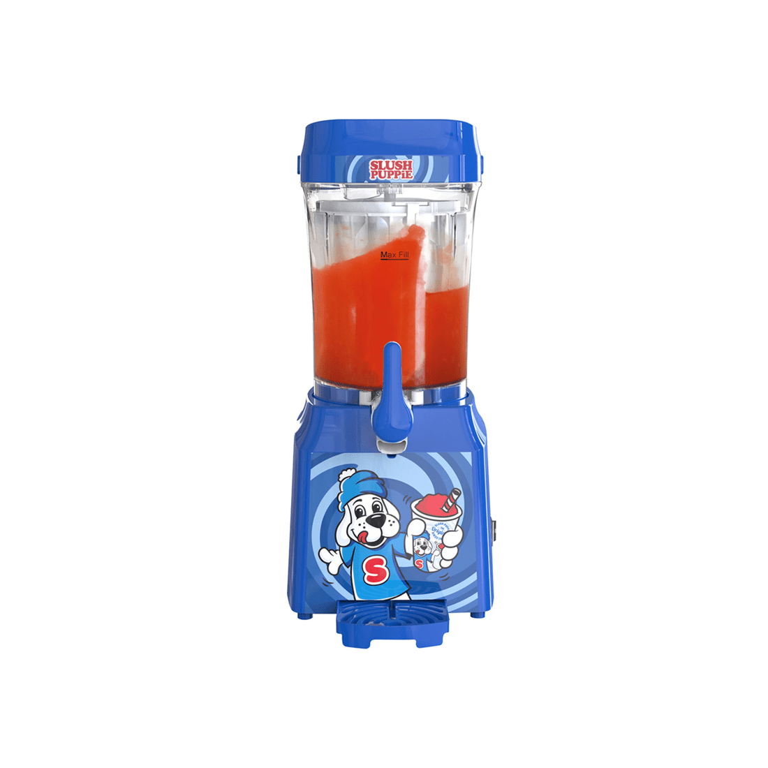 1 Slush Puppie Slushie Maker Machine 1L Compact Countertop Foot Pedal Party
 - blue, 1 of 8