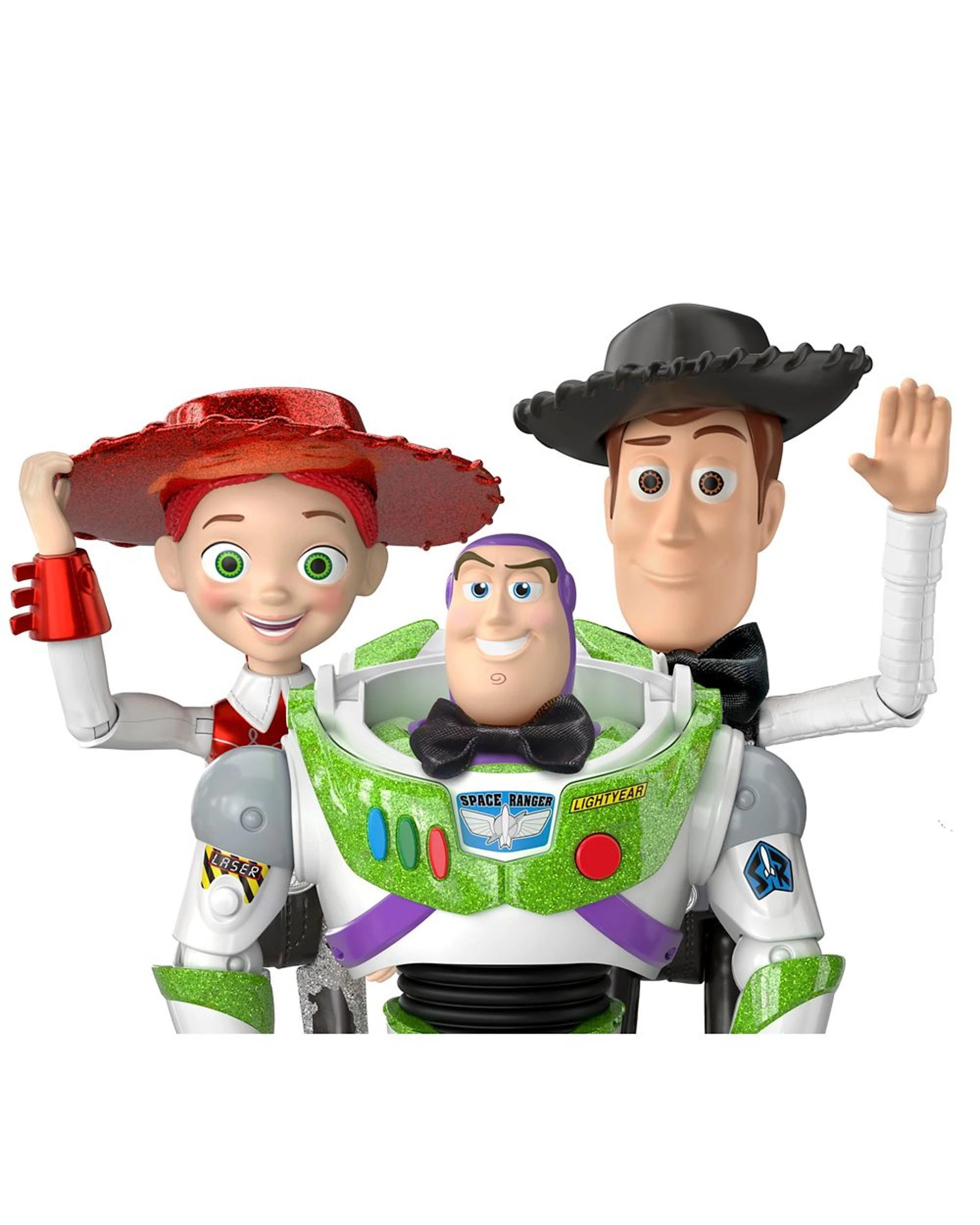 3 Disney Pixar Toy Story 30th Anniversary Black Tie Action Figure 3 Pack, 3 of 3