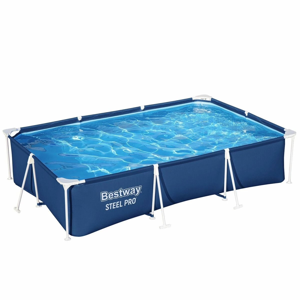 10 Bestway Swimming Pool 300x201x66cm Steel Frame Above Ground Pools w/ Filter Pump 3300L - Multi, 10 of 10
