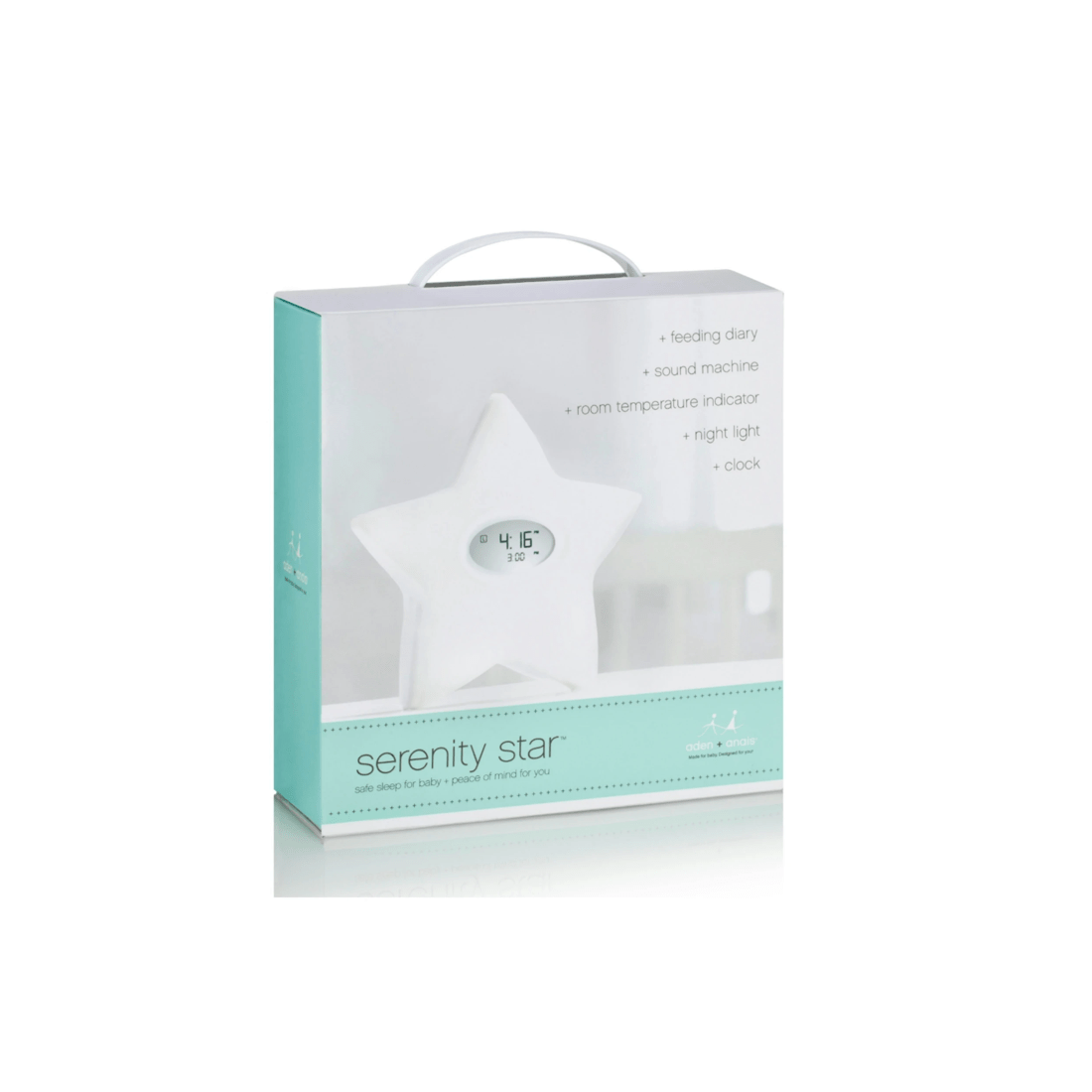 2 Aden And Anais Serenity Star Sound Machine / Room Temperature Indicator
 - White, 2 of 2