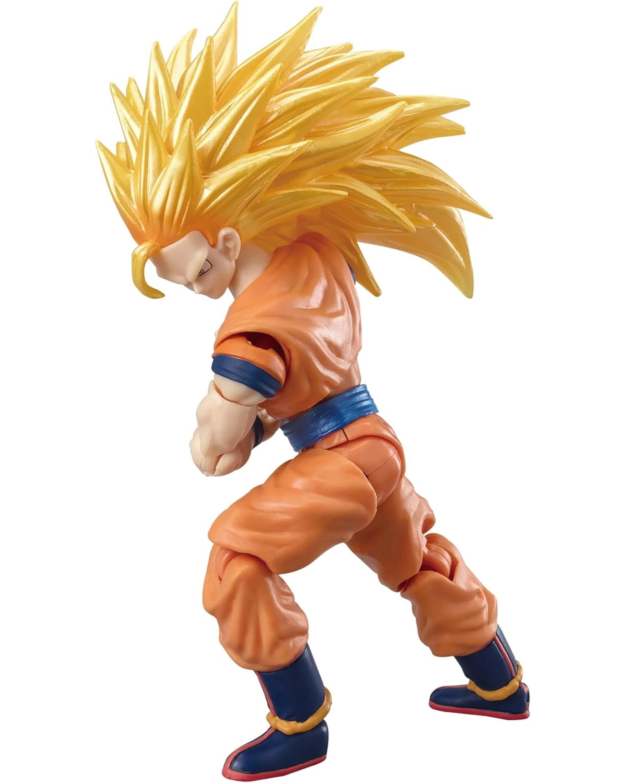 2 Bandai Dragon Ball Evolve Super Saiyan 3 Son Goku 5 inch Figure, 2 of 4