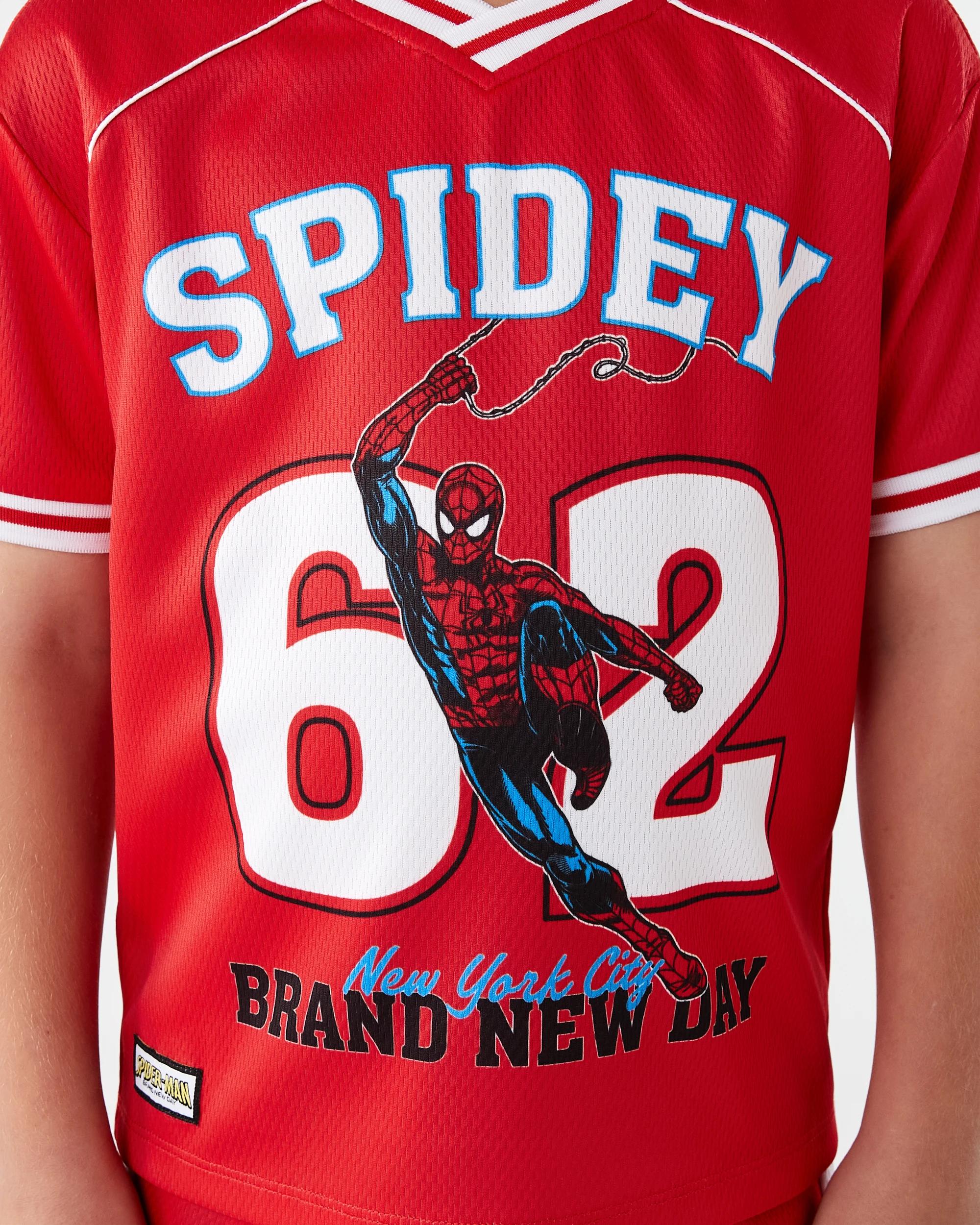4 Spider-Man License Oversized Mesh T-shirt Spiderman, 4 of 8